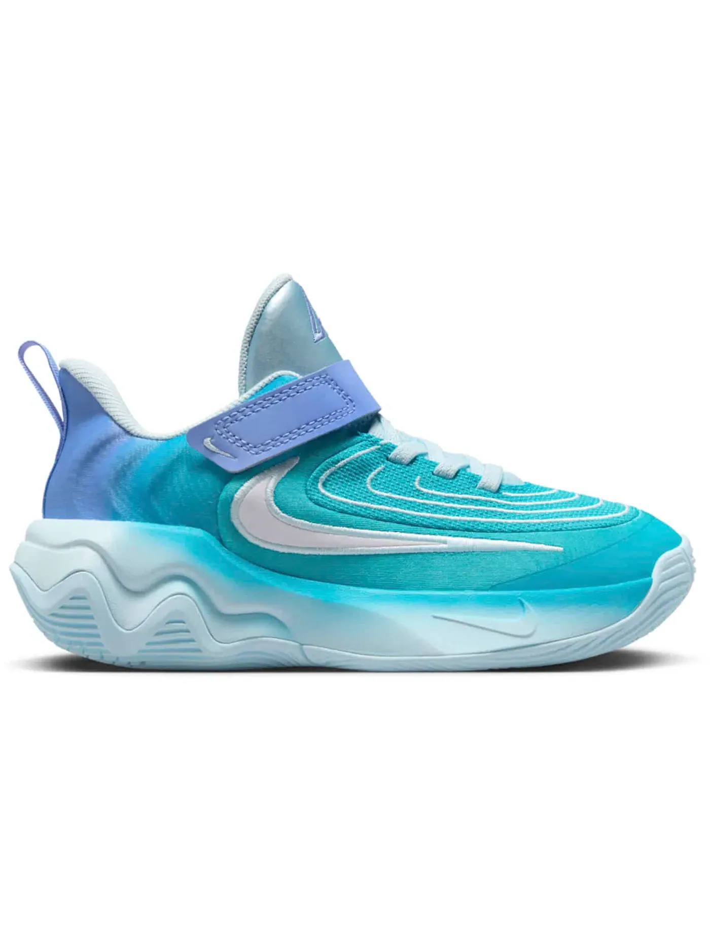 Детские кроссовки для мальчиков с верхом из сетки Nike Giannis Immortality 4 — изображение 1 из 1, зеленый/белый
