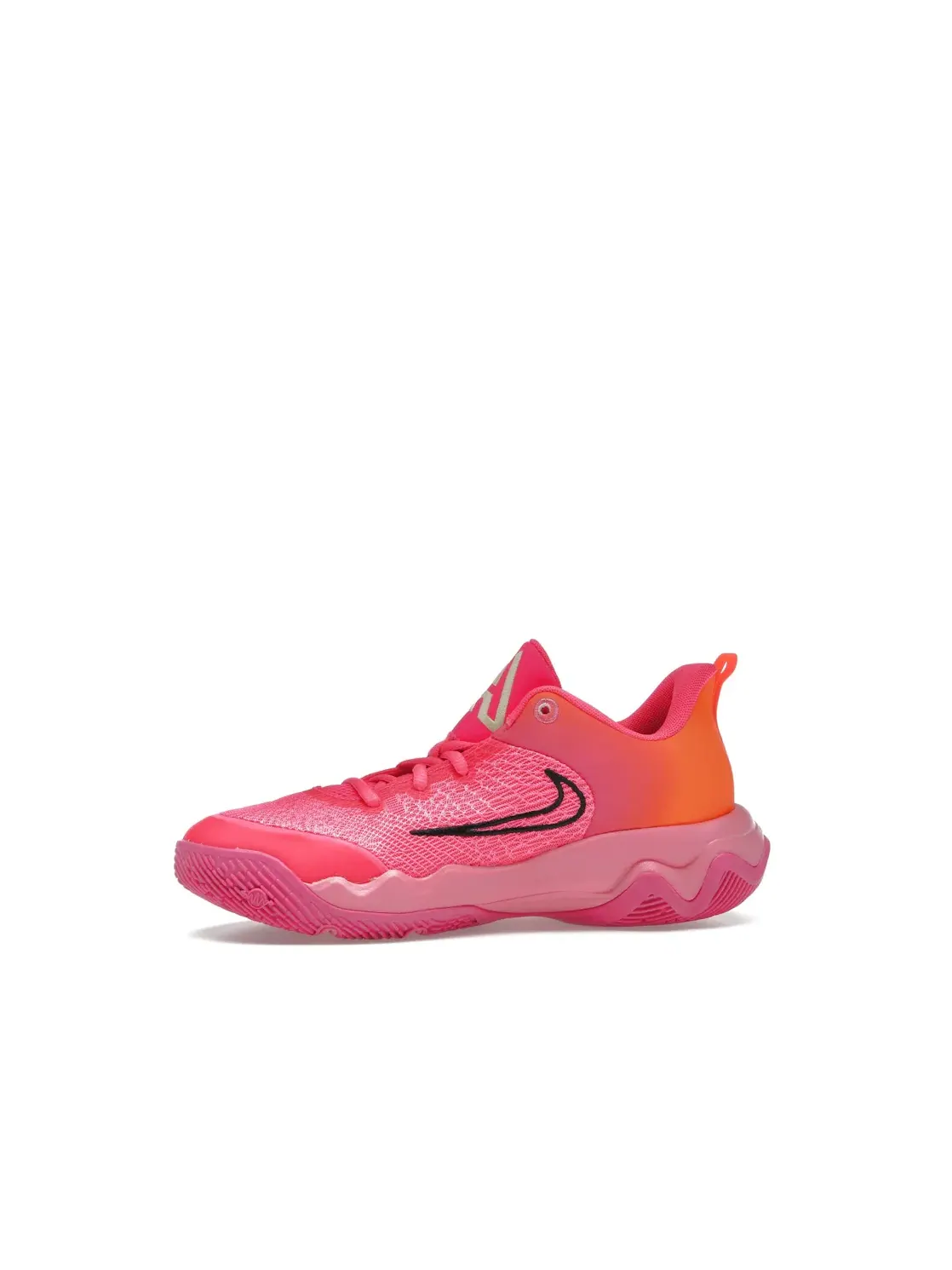 Детские кроссовки для баскетбола Nike Giannis Immortality 4 Nike — изображение 3 из 4, розовый//оранжевый