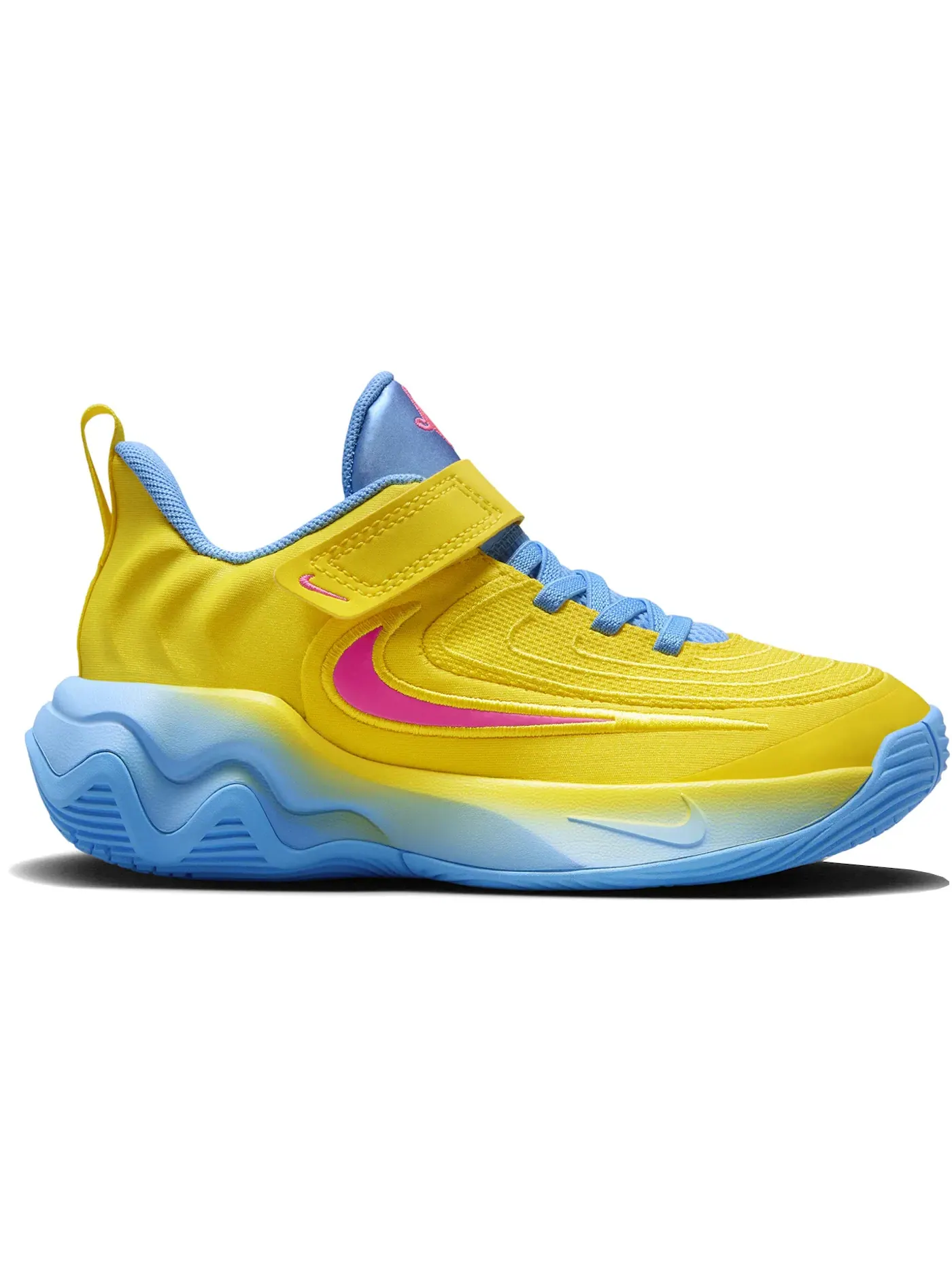 Детские кроссовки для мальчиков баскетбольные Nike Giannis Immortality 4 Nike — изображение 1 из 1, синий розовый