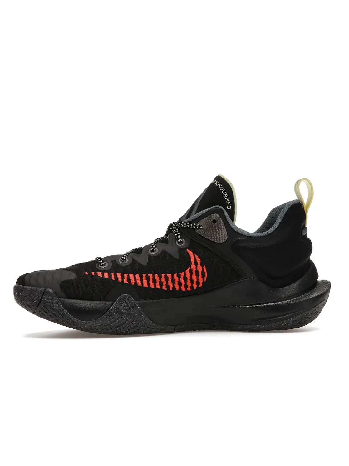 Мужские баскетбольные кроссовки с дизайном Nike Giannis Immortality Nike — изображение 3 из 4, черный/красный/желтый