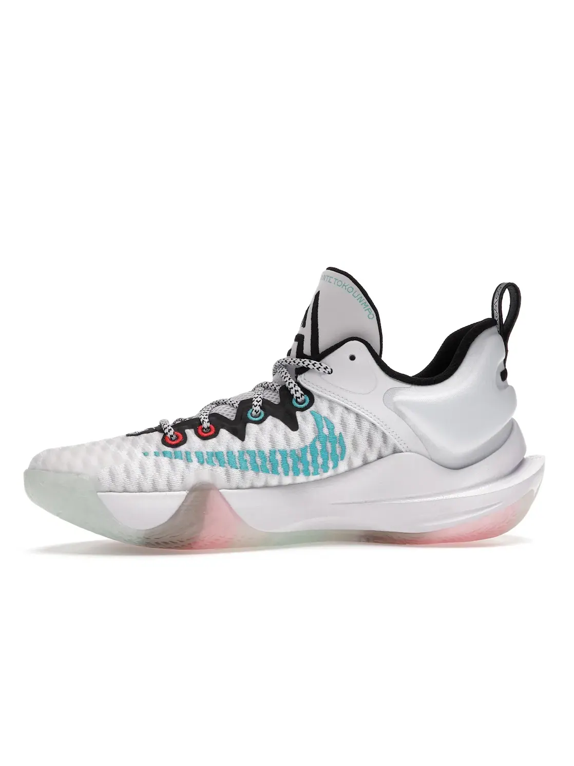 Мужские кроссовки для баскетбола Nike Giannis Immortality — изображение 3 из 4, белый/прозрачный-черный