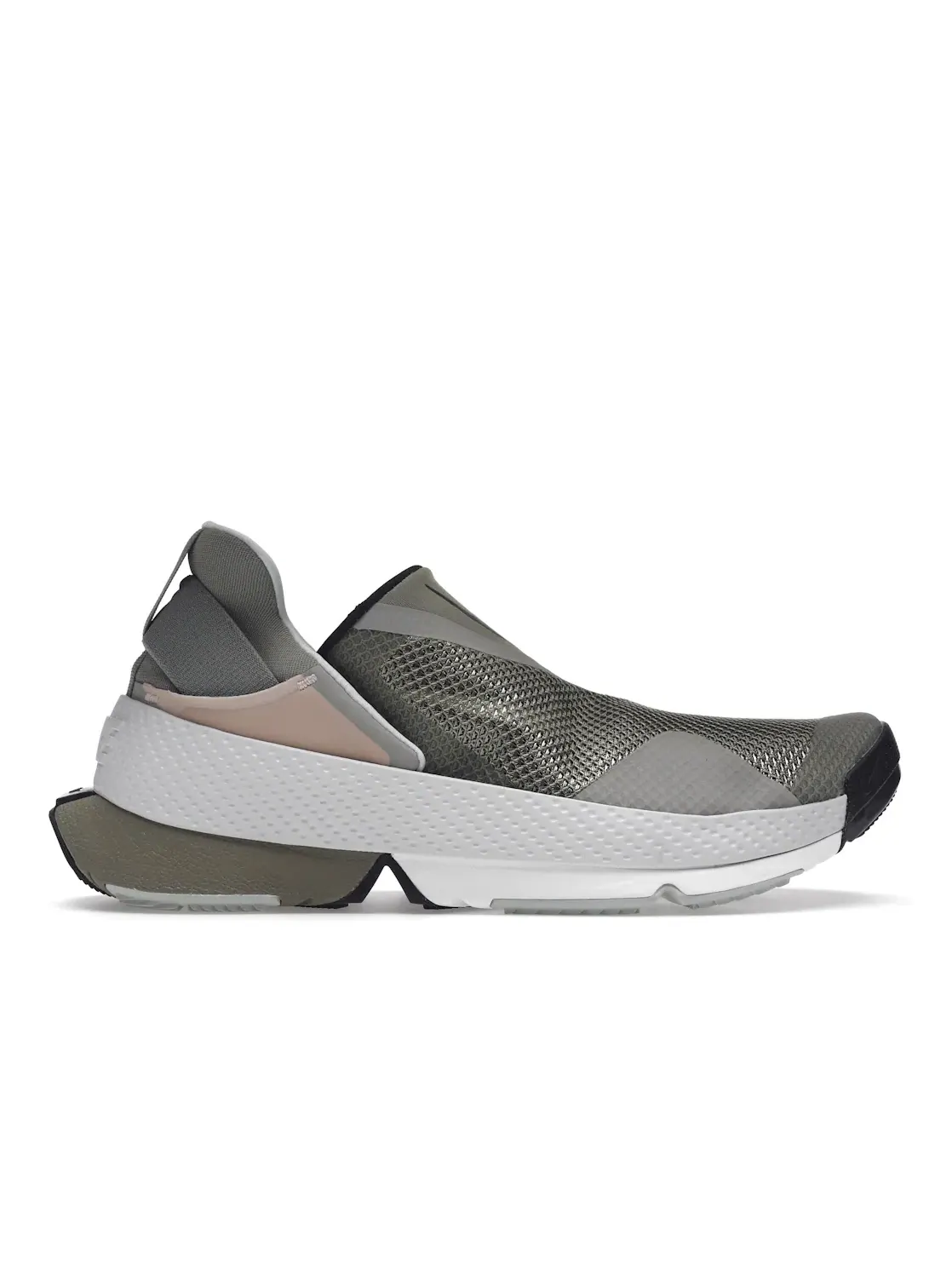 Мужские кроссовки Lifestyle с бесшнуровочной системой Nike Go FlyEase Nike — изображение 1 из 4, светлый/черный/белый