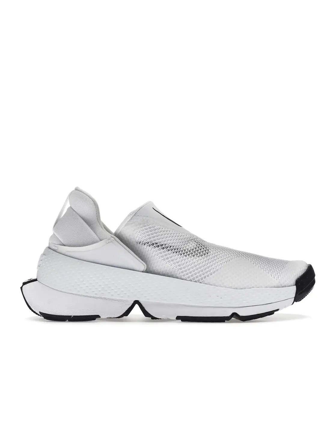 Женские кроссовки без рук Nike Go FlyEase — изображение 1 из 4, белый/черный