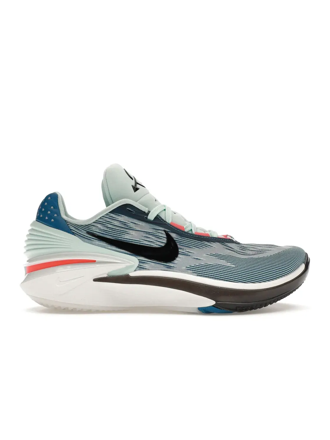 Мужские баскетбольные кроссовки с амортизацией Nike Air Zoom GT Cut 2 — изображение 1 из 4, синий//яркий/черный