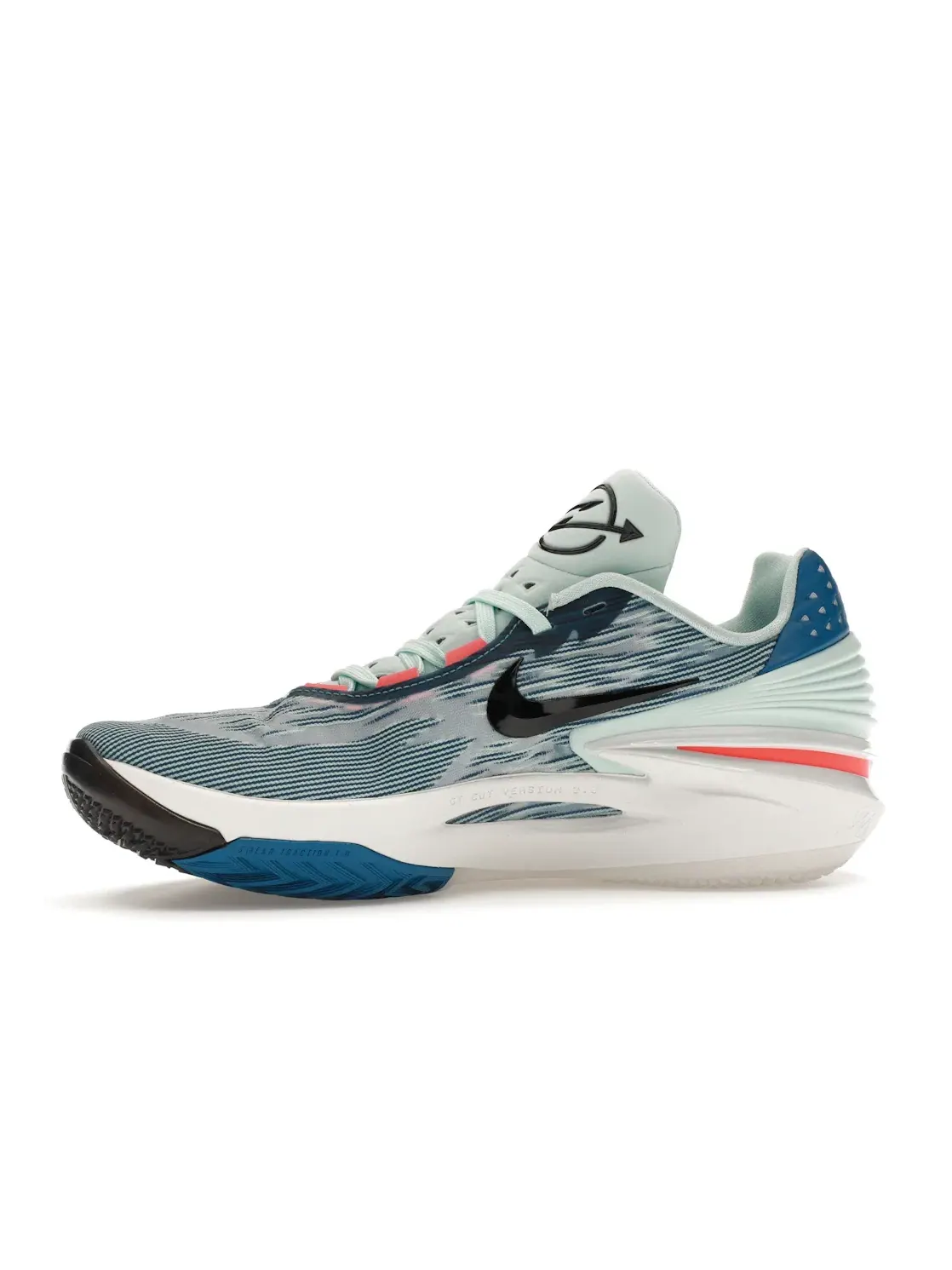 Мужские баскетбольные кроссовки с амортизацией Nike Air Zoom GT Cut 2 — изображение 3 из 4, синий//яркий/черный