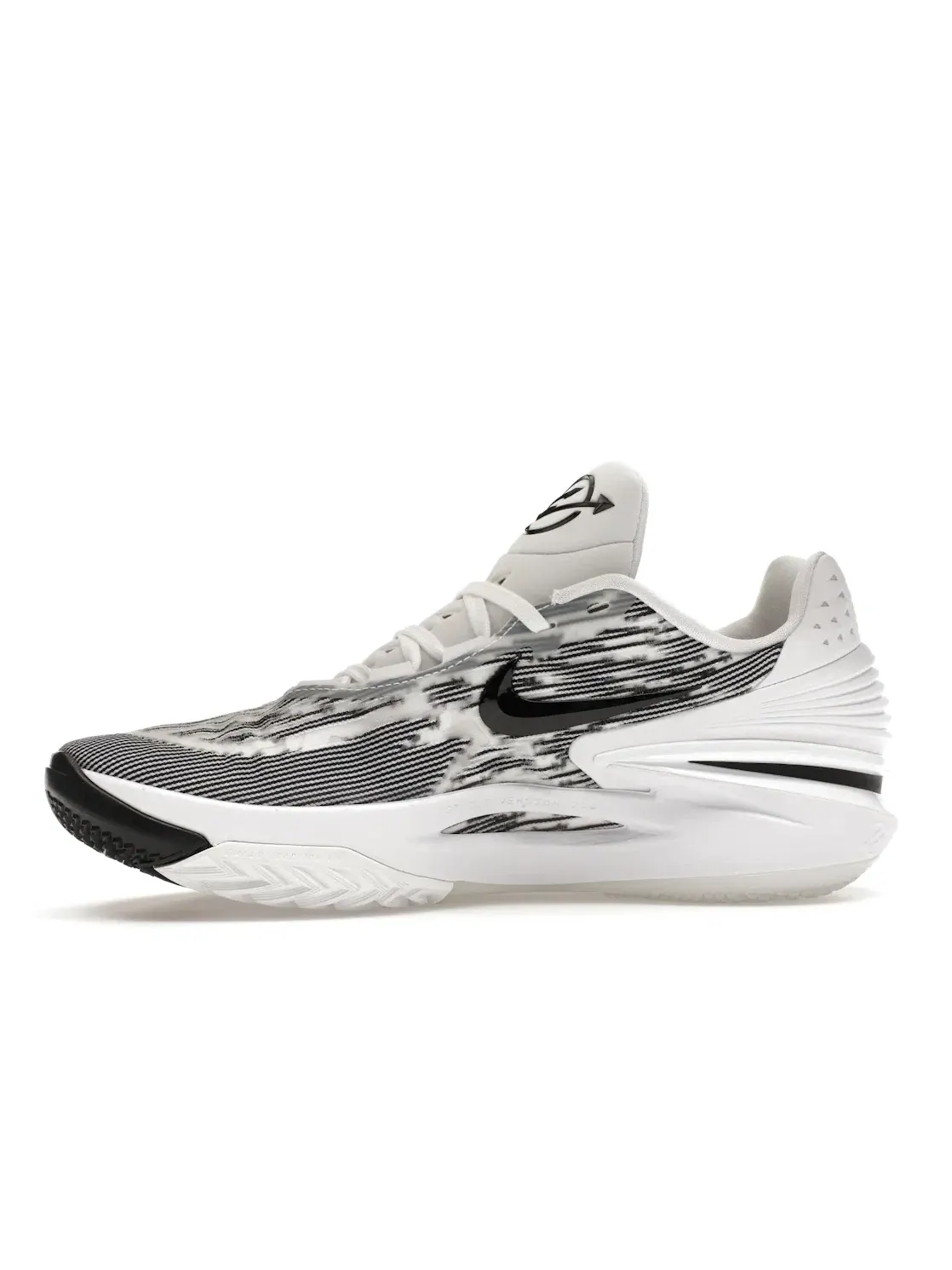 Мужские баскетбольные кроссовки с технологиями React и Zoom Air Nike Air Zoom GT Cut 2 — изображение 3 из 4, белый/черный