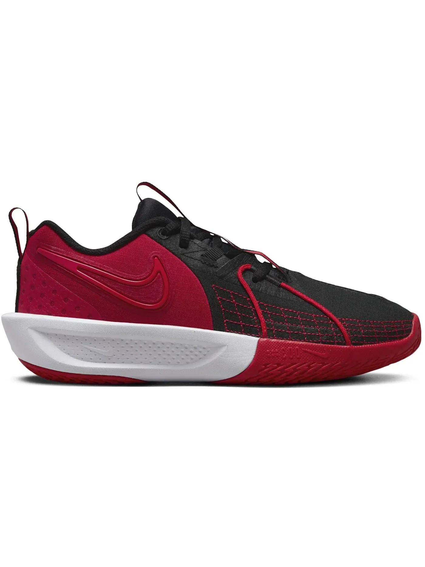 Детские кроссовки для баскетбола Nike GT Cut 3 — изображение 1 из 1, черный/белый/красный
