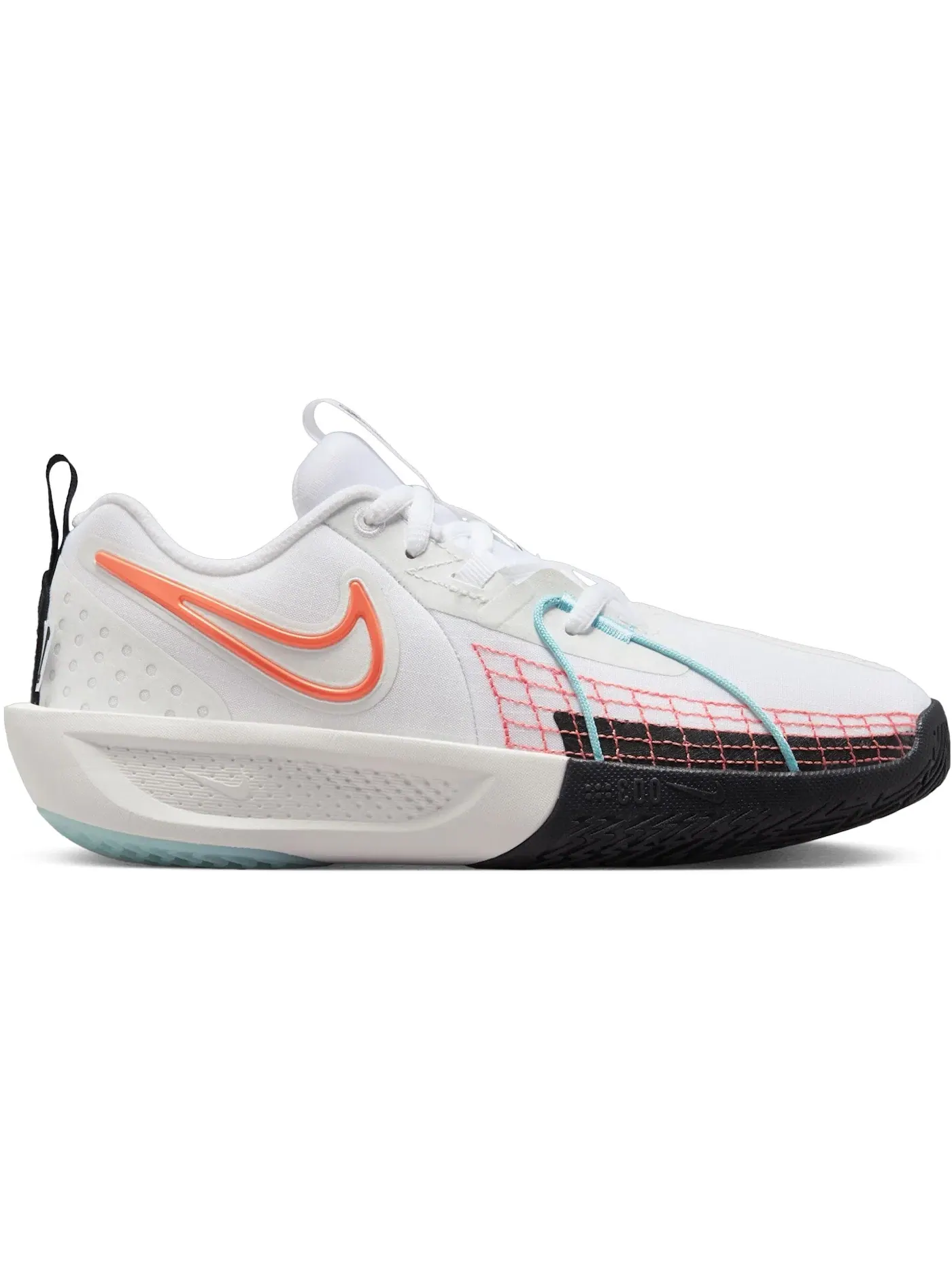 Детские кроссовки для баскетбола Nike GT Cut 3 CHBL (GS) Nike — изображение 1 из 1, белый/белый/оранжевый