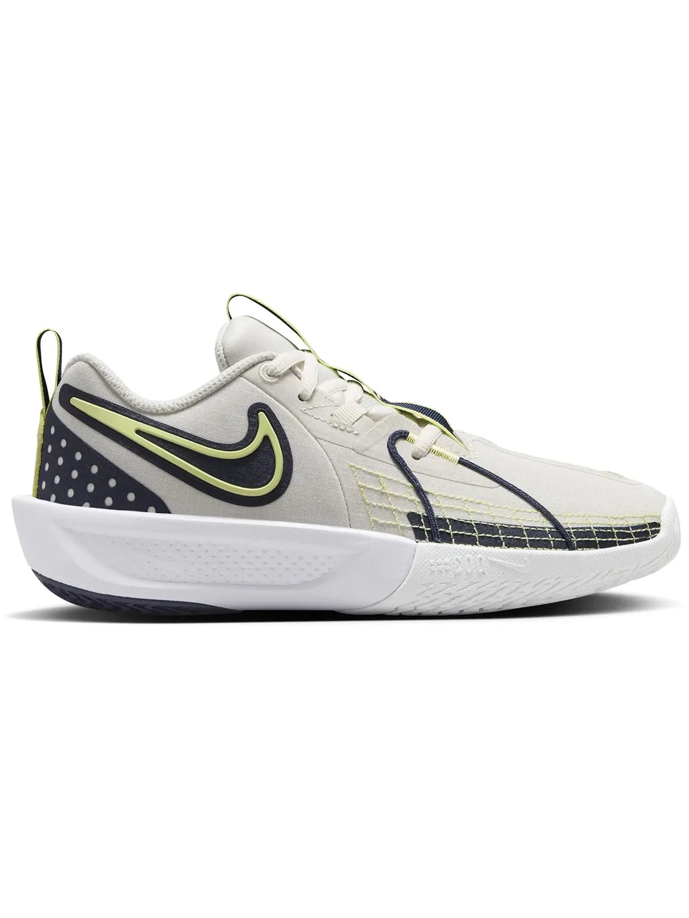 Детские кроссовки для баскетбола Nike Air Zoom GT Cut 3 Nike — изображение 1 из 1, белый/светлый