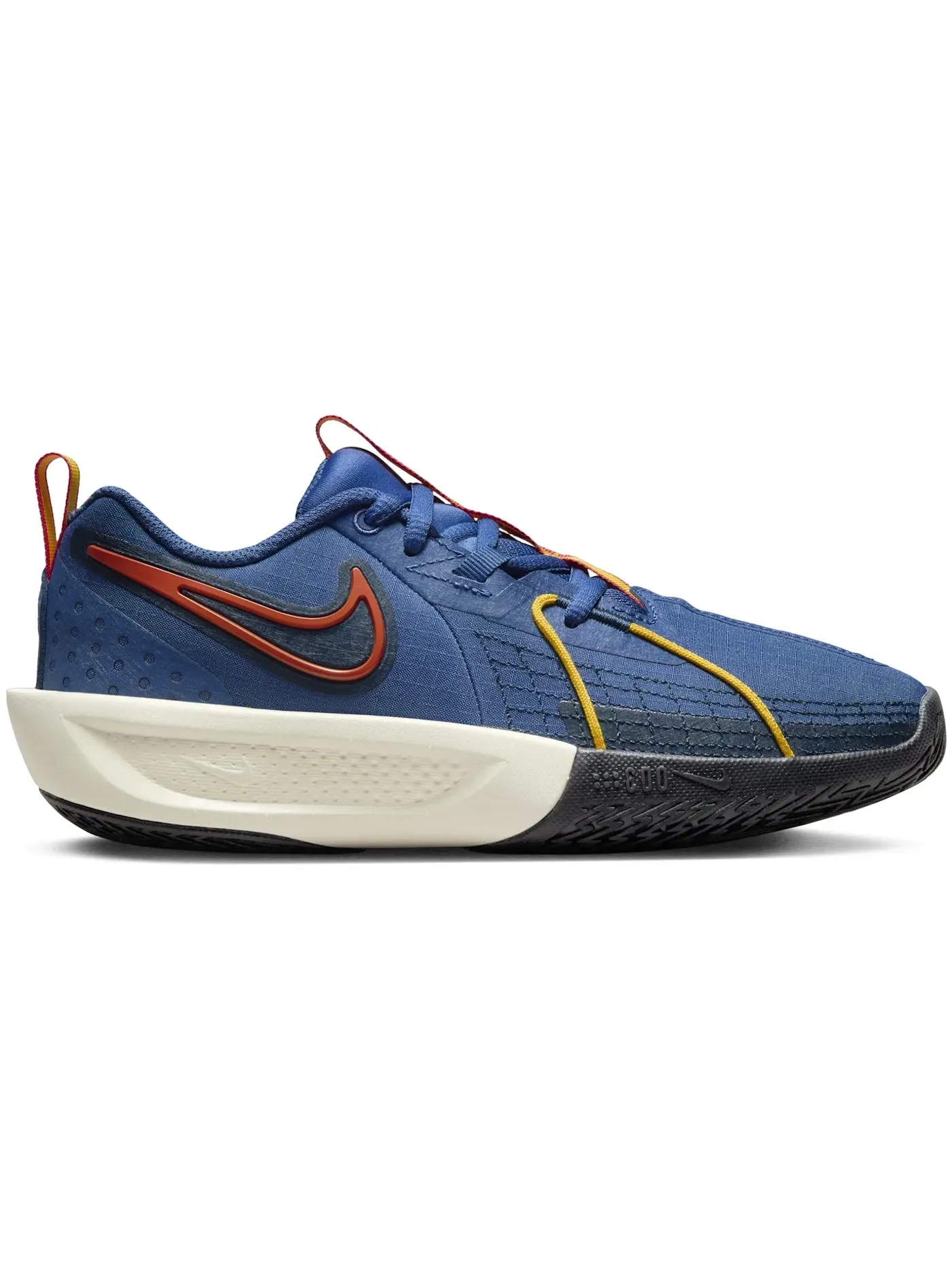 Детские кроссовки для баскетбола Nike GT Cut 3 SE — изображение 1 из 1, темно-синий/золотистый