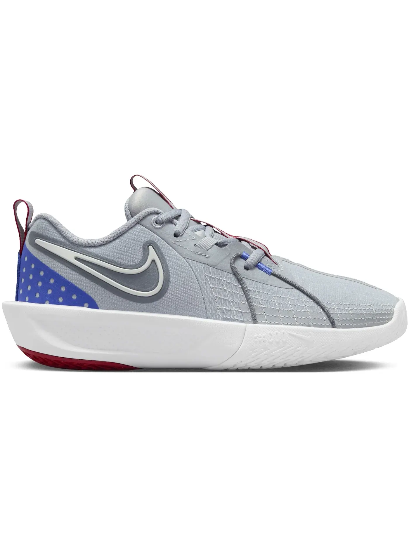 Детские кроссовки для баскетбола Nike GT Cut 3 — изображение 1 из 1, серый серый синий