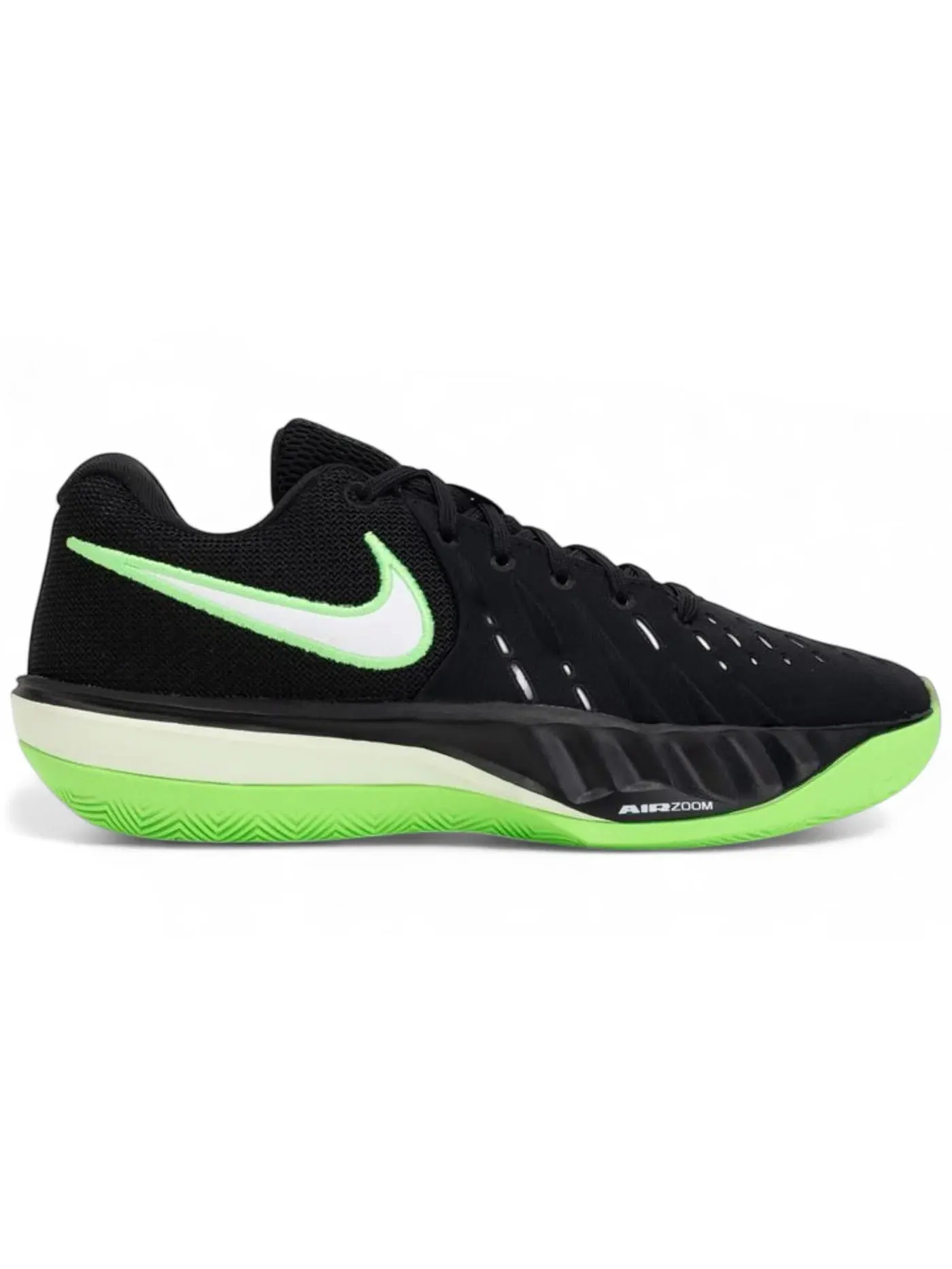 Мужские кроссовки для баскетбола Nike GT Cut Academy 2 — изображение 1 из 1, черный/зеленый//белый