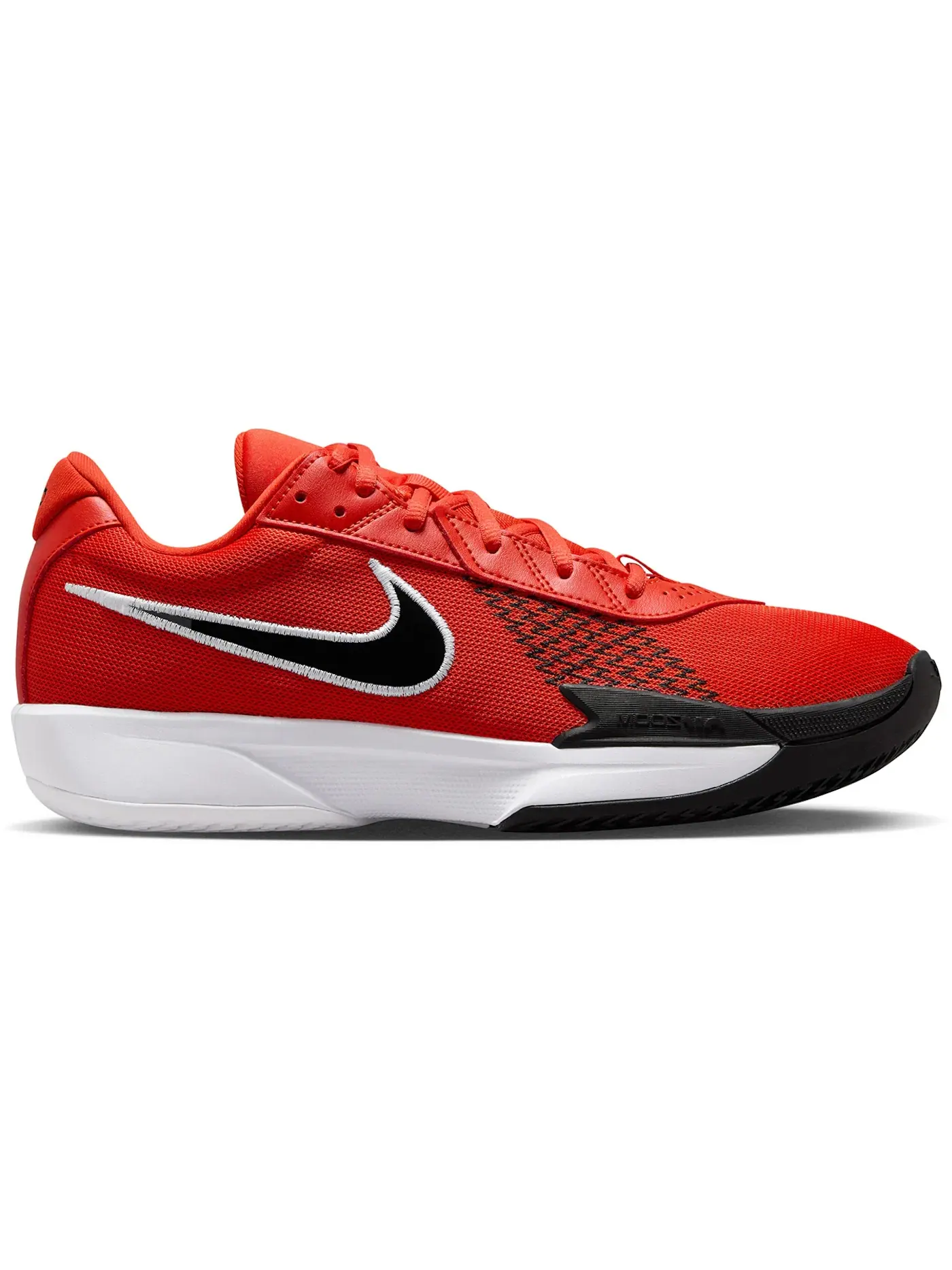 Мужские кроссовки для баскетбола с высокой поддержкой Nike GT Cut Academy — изображение 1 из 1, красный/белый/черный