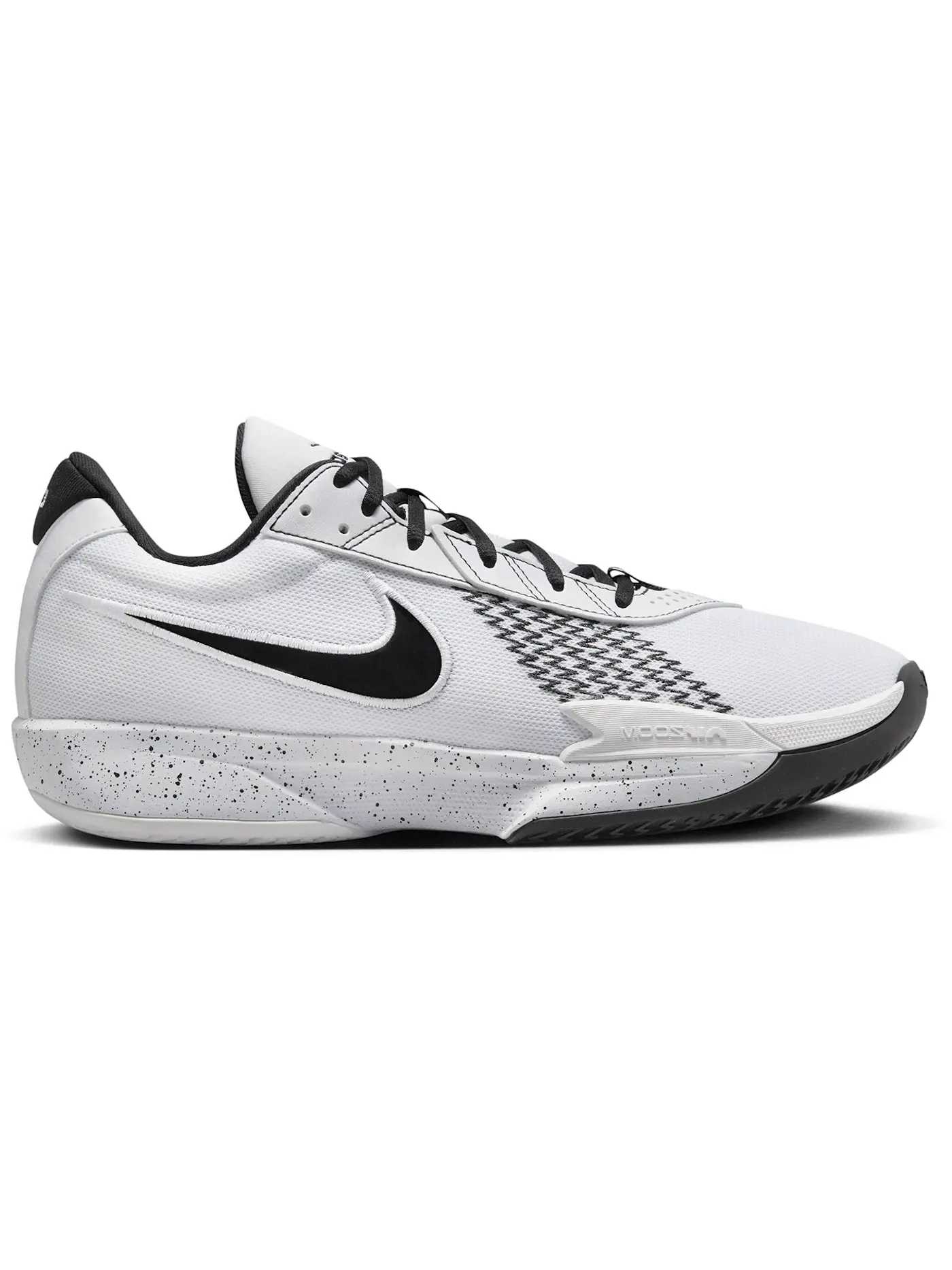 Мужские кроссовки для баскетбола Nike Zoom GT Cut Academy — изображение 1 из 1, белый/черный/черный
