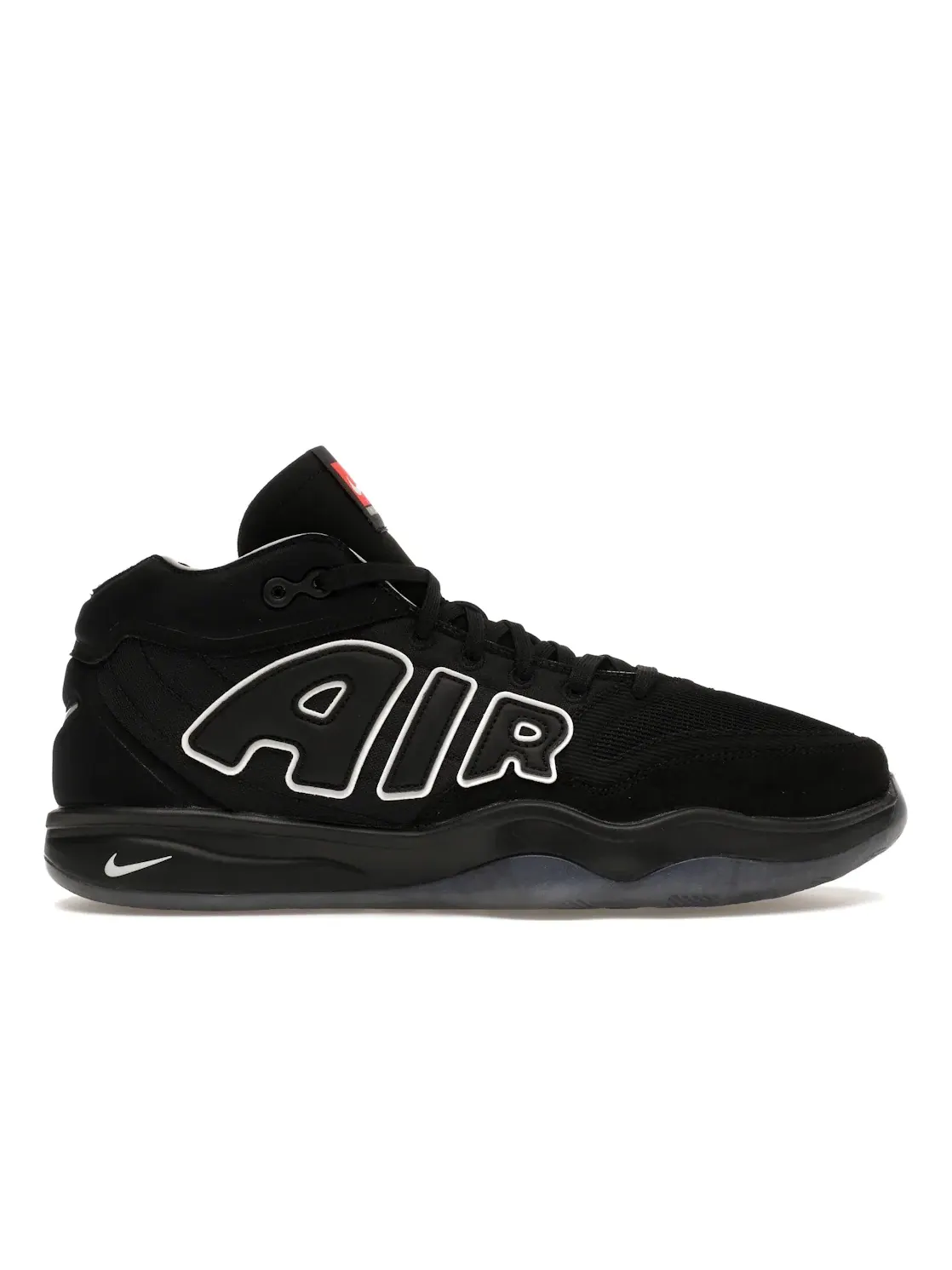 Мужские кроссовки для баскетбола Nike Air Zoom GT Hustle 2 — изображение 1 из 4, черный/белый