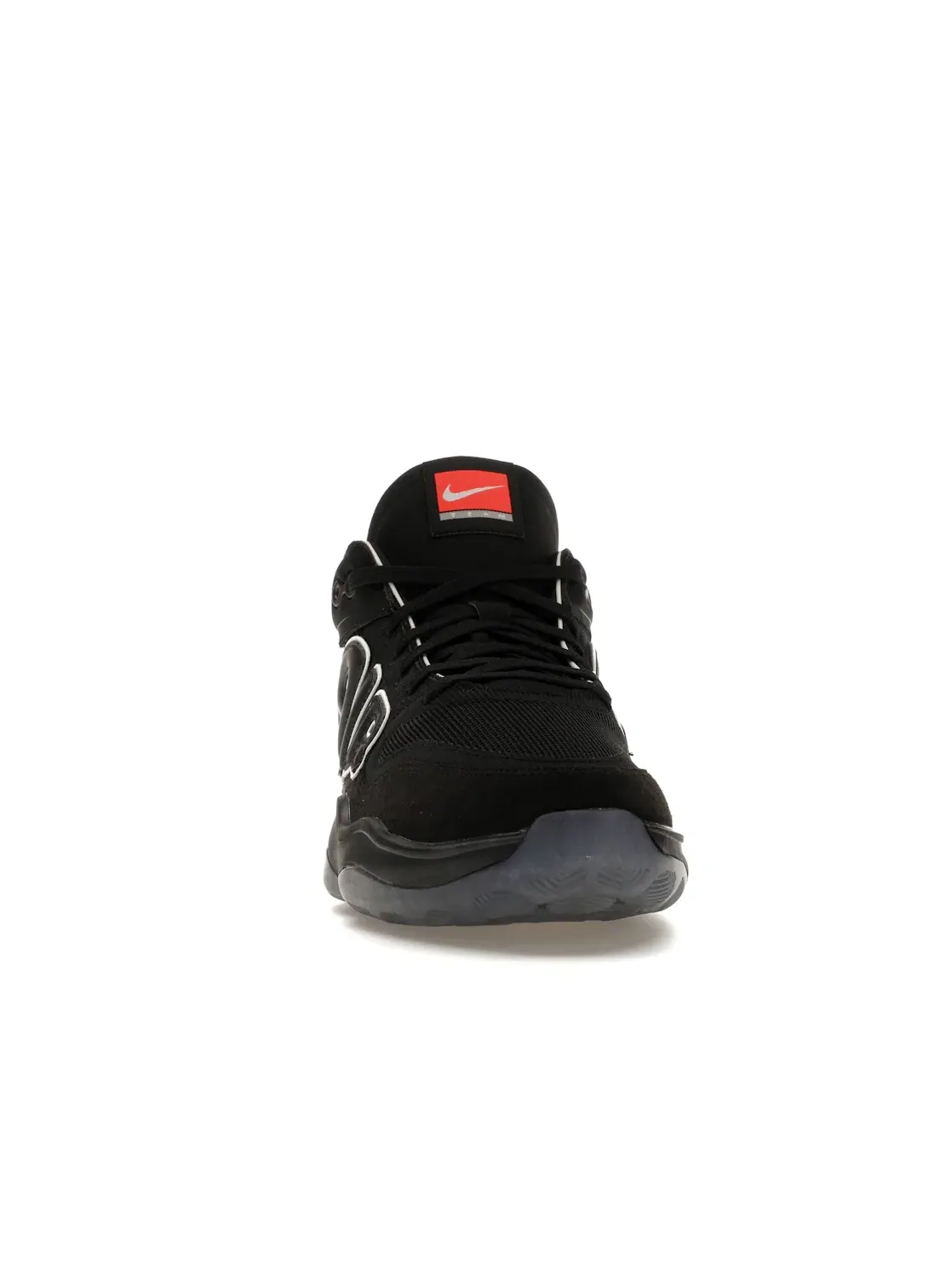 Мужские кроссовки для баскетбола Nike Air Zoom GT Hustle 2 — изображение 2 из 4, черный/белый