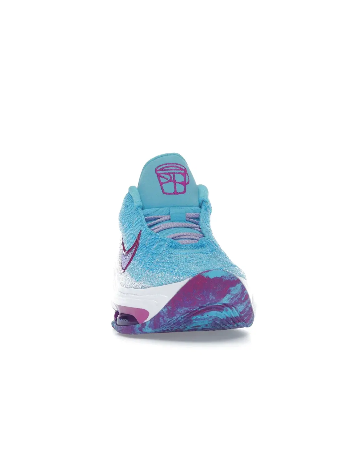 Мужские кроссовки для баскетбола с высокой производительностью Nike GT Hustle 3 — изображение 2 из 4, мульти