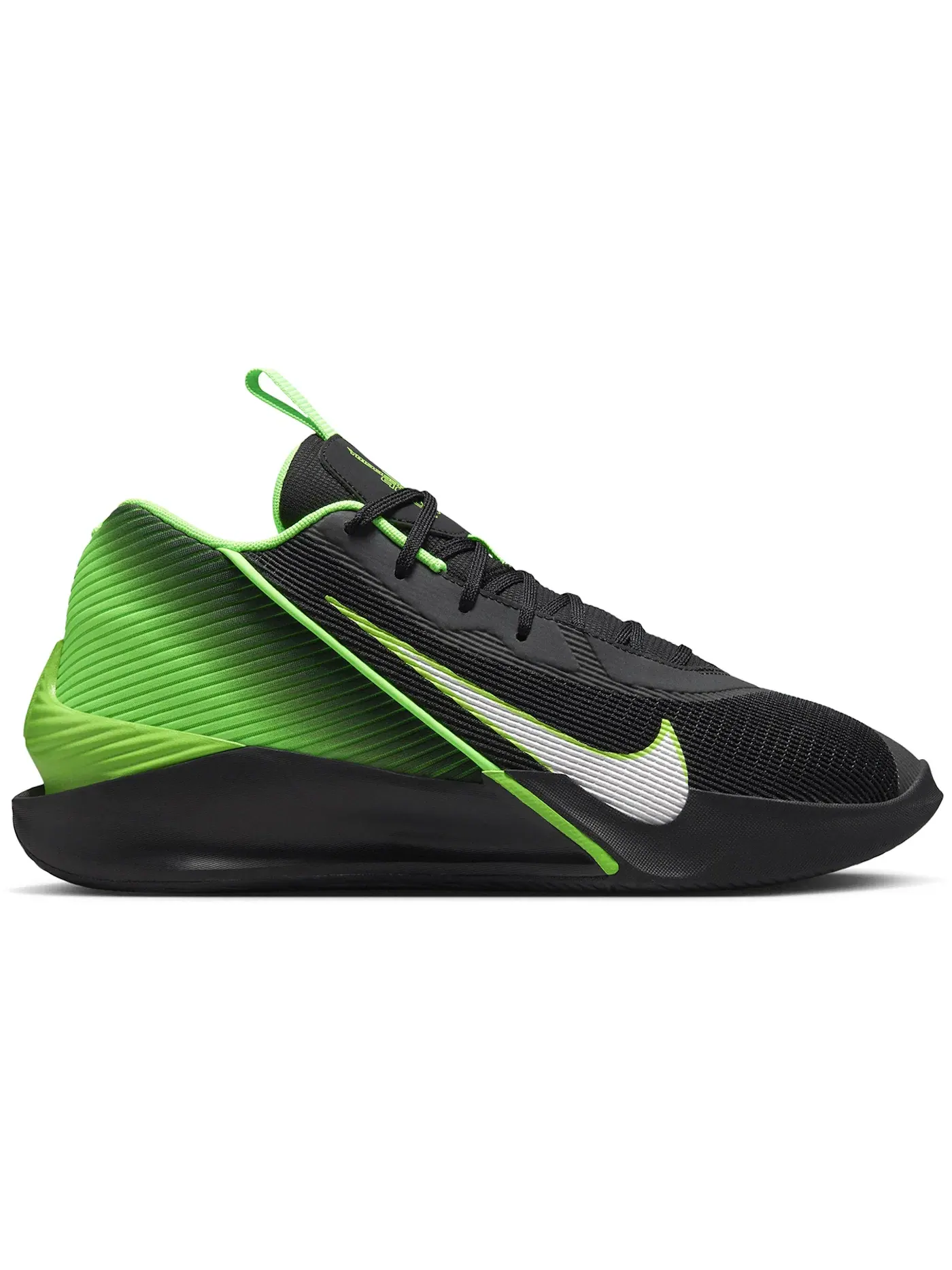 Мужские кроссовки для баскетбола Nike GT Jump Academy — изображение 1 из 1, черный/зеленый/белый