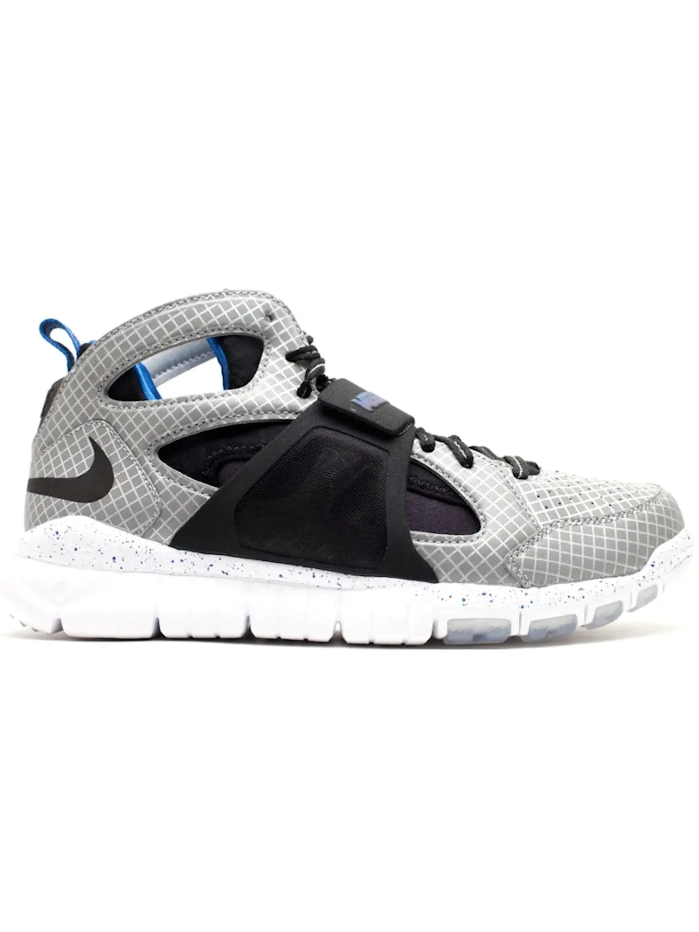 Мужские кроссовки Lifestyle Nike Huarache Free Shield — изображение 1 из 1, серебристый/черный-синий