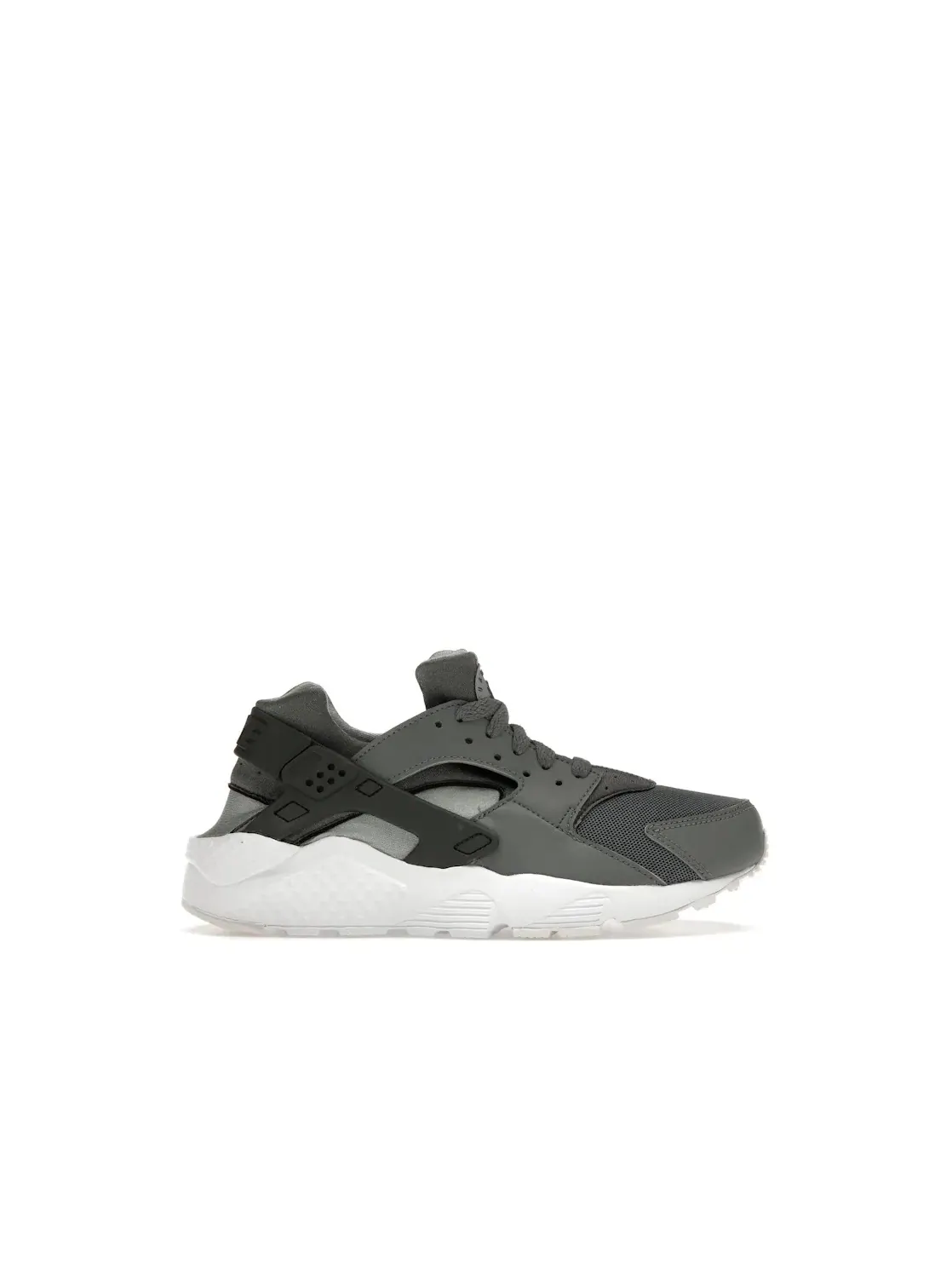 Детские кроссовки lifestyle с сетчатым верхом Nike Huarache Run — изображение 1 из 4, серый/серебристый-белый