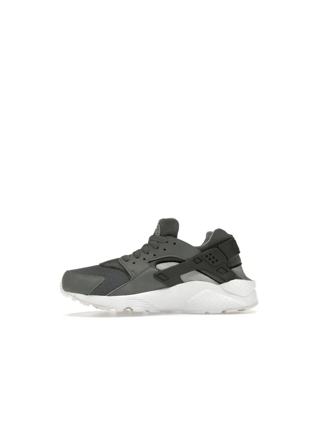 Детские кроссовки lifestyle с сетчатым верхом Nike Huarache Run — изображение 3 из 4, серый/серебристый-белый