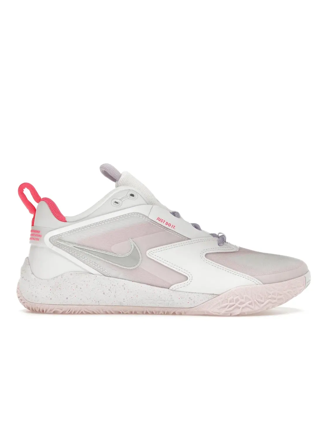 Мужские кроссовки для волейбола с дышащим верхом Nike HyperAce 3 SE — изображение 1 из 4, белый фиолетовый розовый