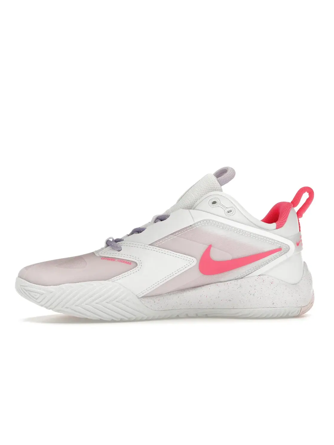 Мужские кроссовки для волейбола с дышащим верхом Nike HyperAce 3 SE — изображение 3 из 4, белый фиолетовый розовый