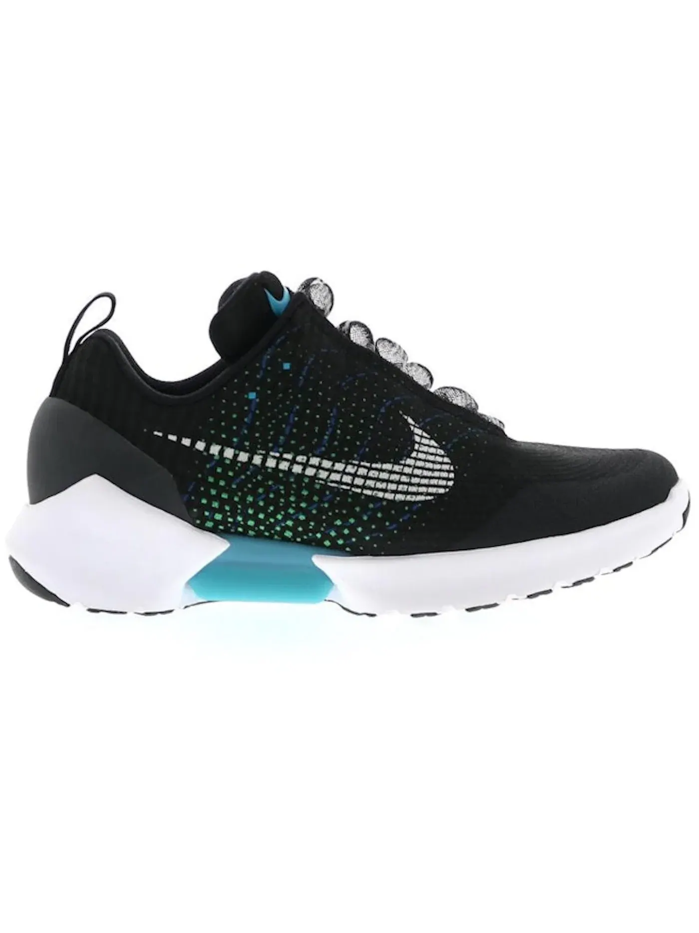 Мужские кроссовки с адаптивной шнуровкой Nike HyperAdapt 1.0 Nike — изображение 1 из 1, черный/белый-синий