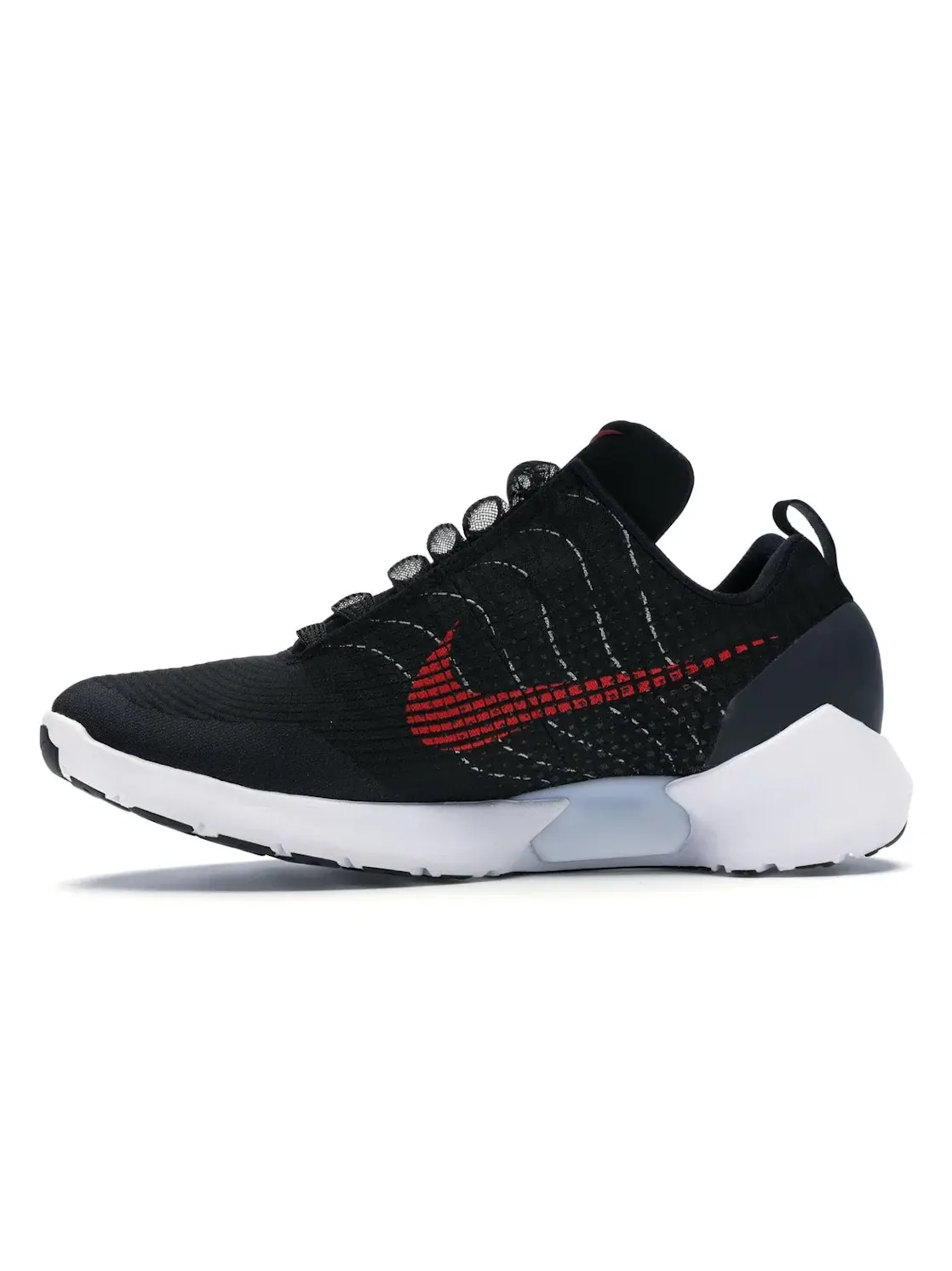 Мужские кроссовки с адаптивной шнуровкой Nike HyperAdapt 1.0 Red Lagoon Nike — изображение 3 из 4, черный/красный-белый
