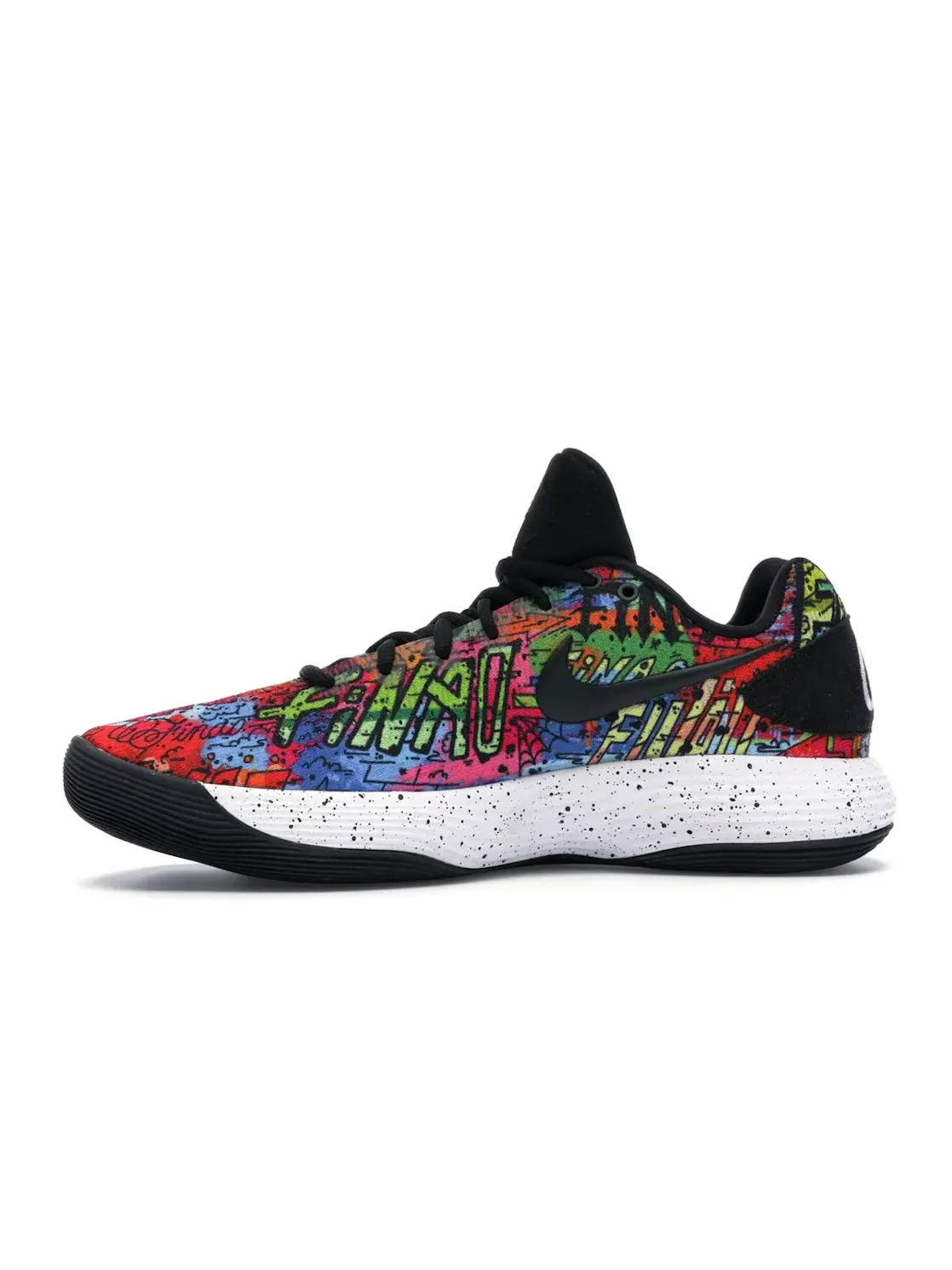 Мужские кроссовки с принтом Nike Hyperdunk 2017 Low — изображение 3 из 4, черный/черный-мульти