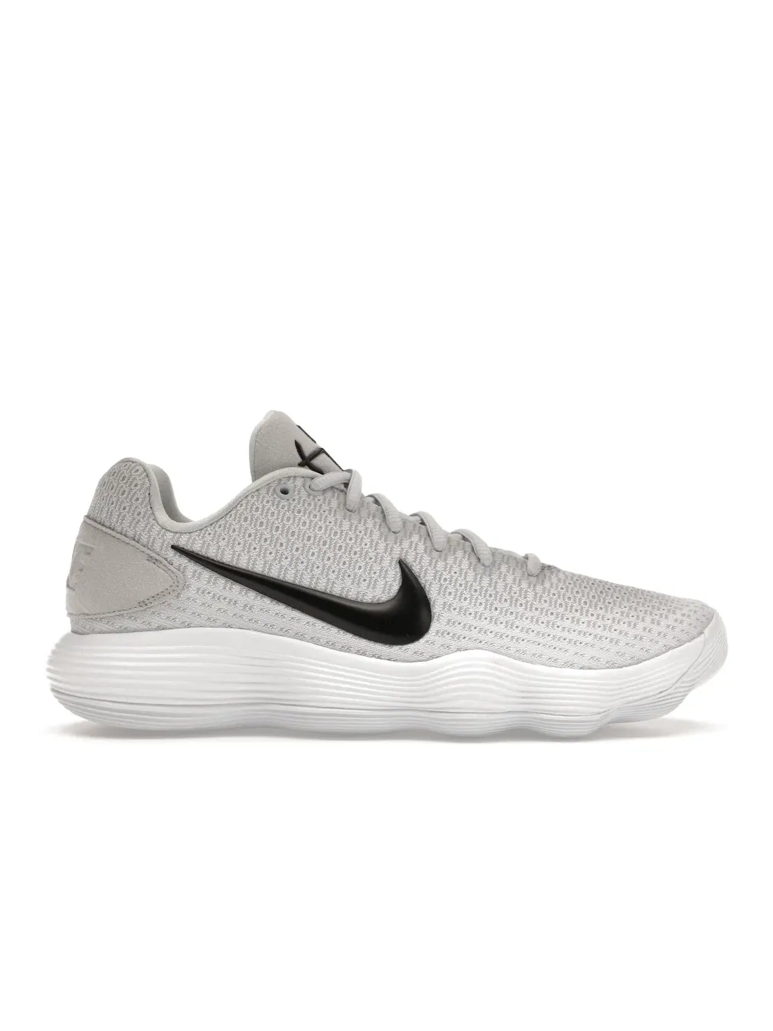 Мужские баскетбольные кроссовки с пеной React Nike Hyperdunk 2017 Low — изображение 1 из 4, белый/черный-платиновый