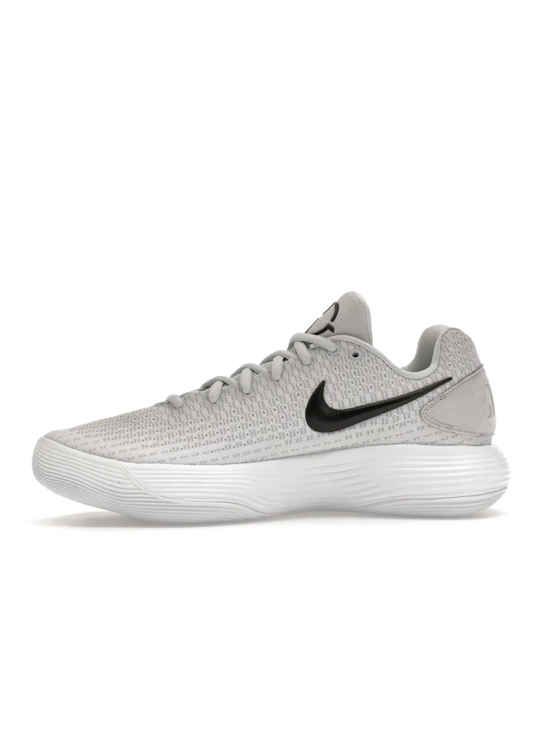 Мужские баскетбольные кроссовки с пеной React Nike Hyperdunk 2017 Low — изображение 3 из 4, белый/черный-платиновый