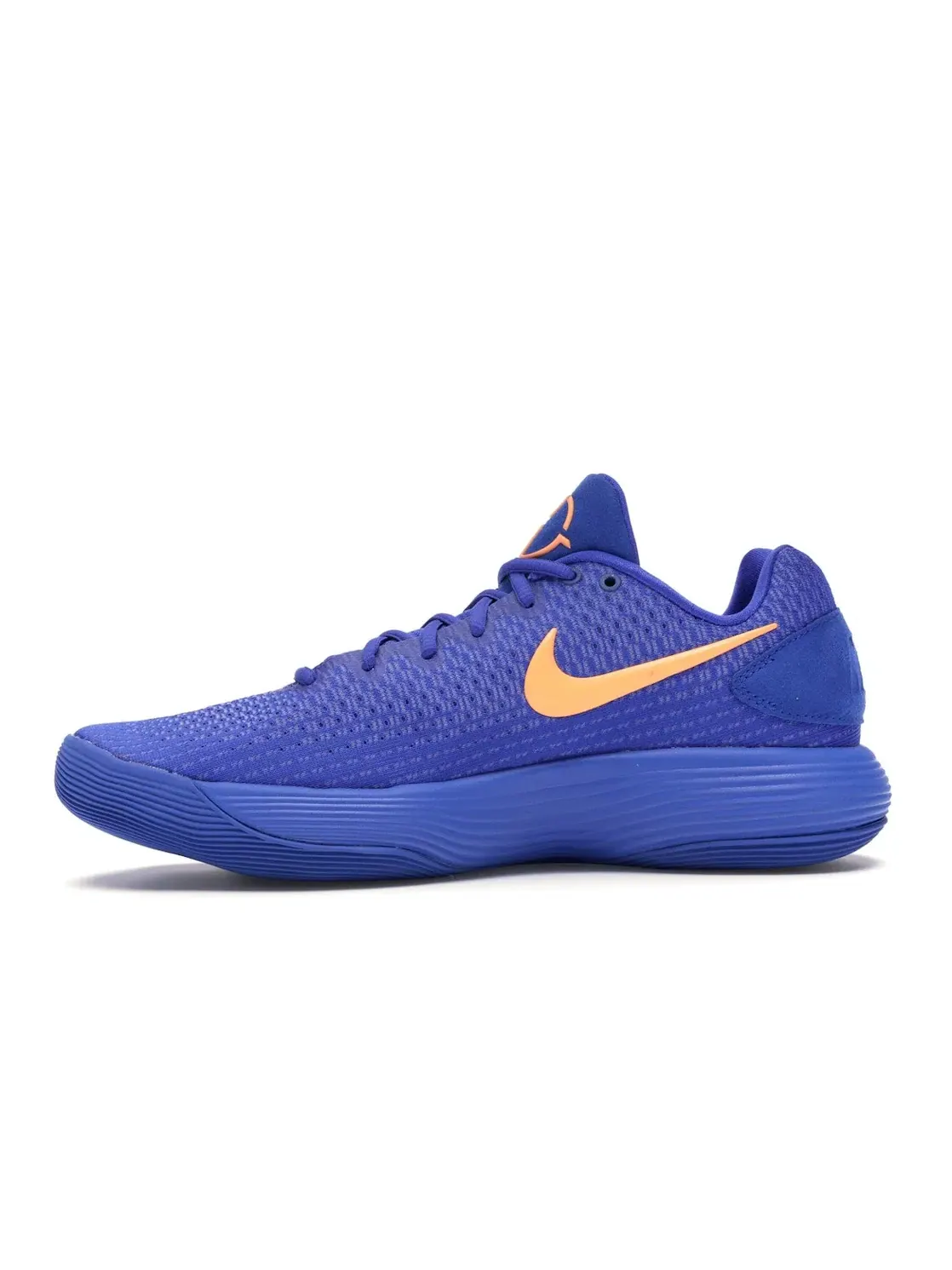 Мужские кроссовки для баскетбола Nike Hyperdunk 2017 Low — изображение 3 из 4, синий/оранжевый
