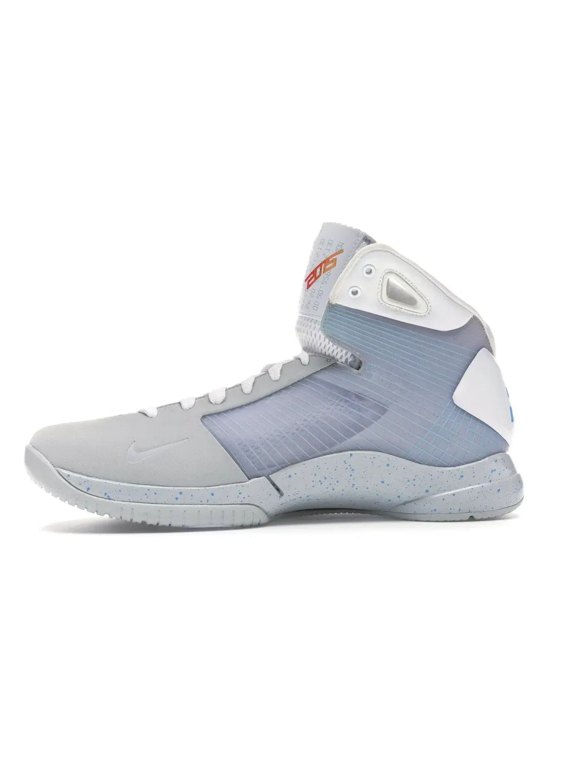 Мужские кроссовки для баскетбола Nike Hyperdunk Nike — изображение 3 из 4, белый/синий