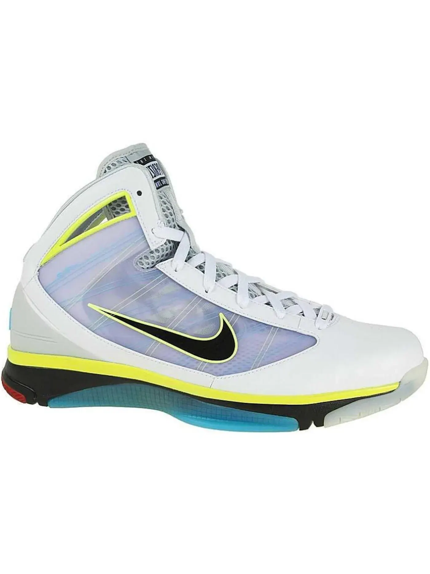 Мужские кроссовки для баскетбола Nike Hyperize — изображение 1 из 1, белый/черный-серый-синий