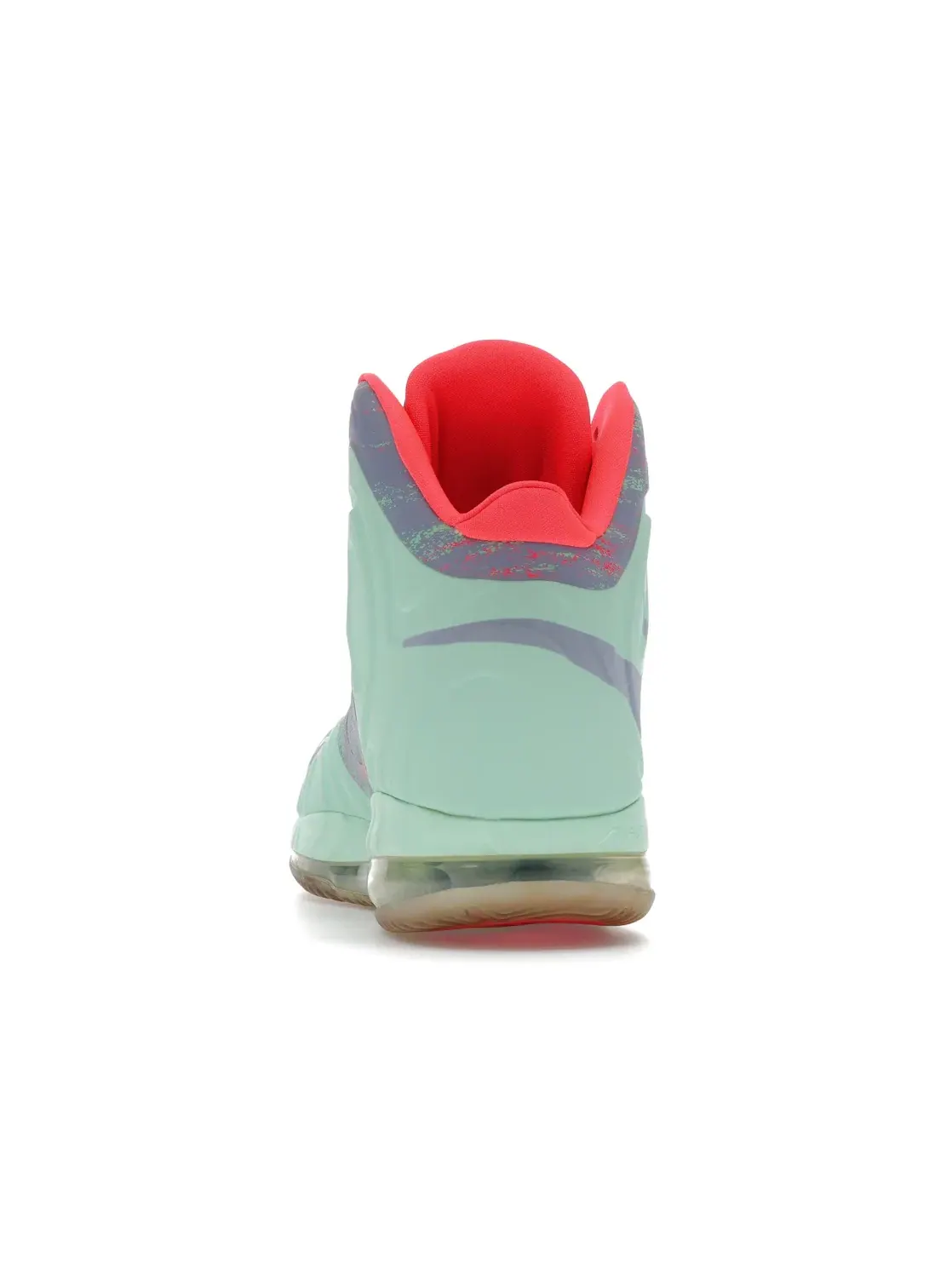 Мужские кроссовки Lifestyle Nike Hyperposite Nike — изображение 4 из 4, зеленый/серый-красный
