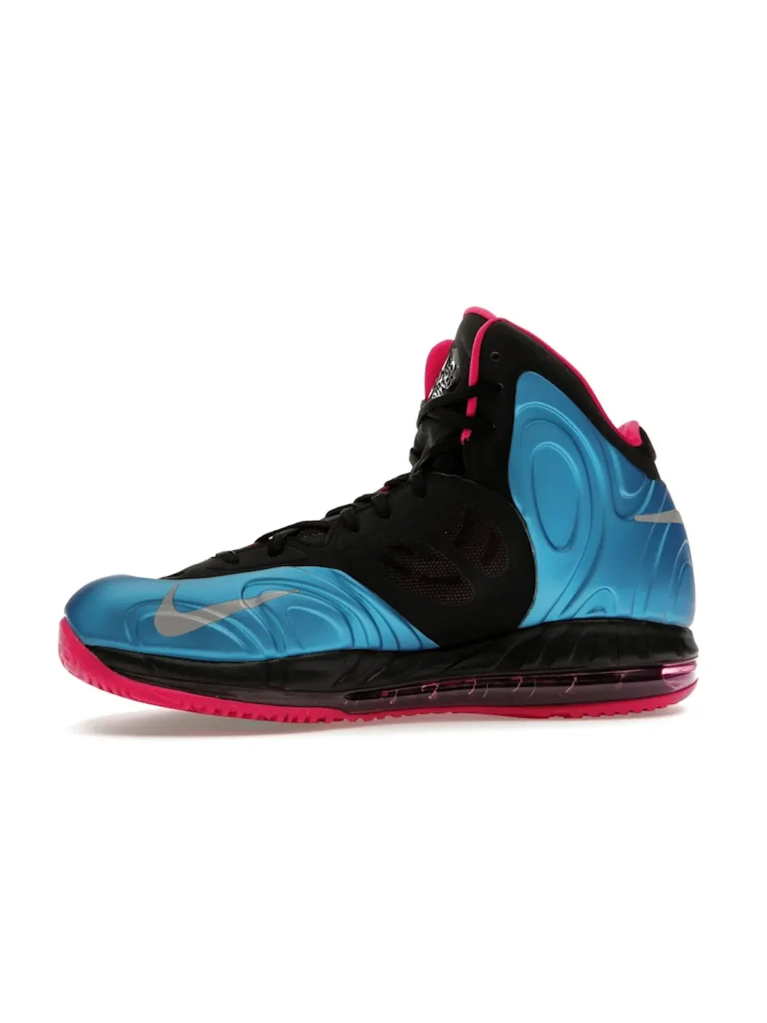 Мужские кроссовки Lifestyle Nike Hyperposite — изображение 3 из 4, синий/серебристый