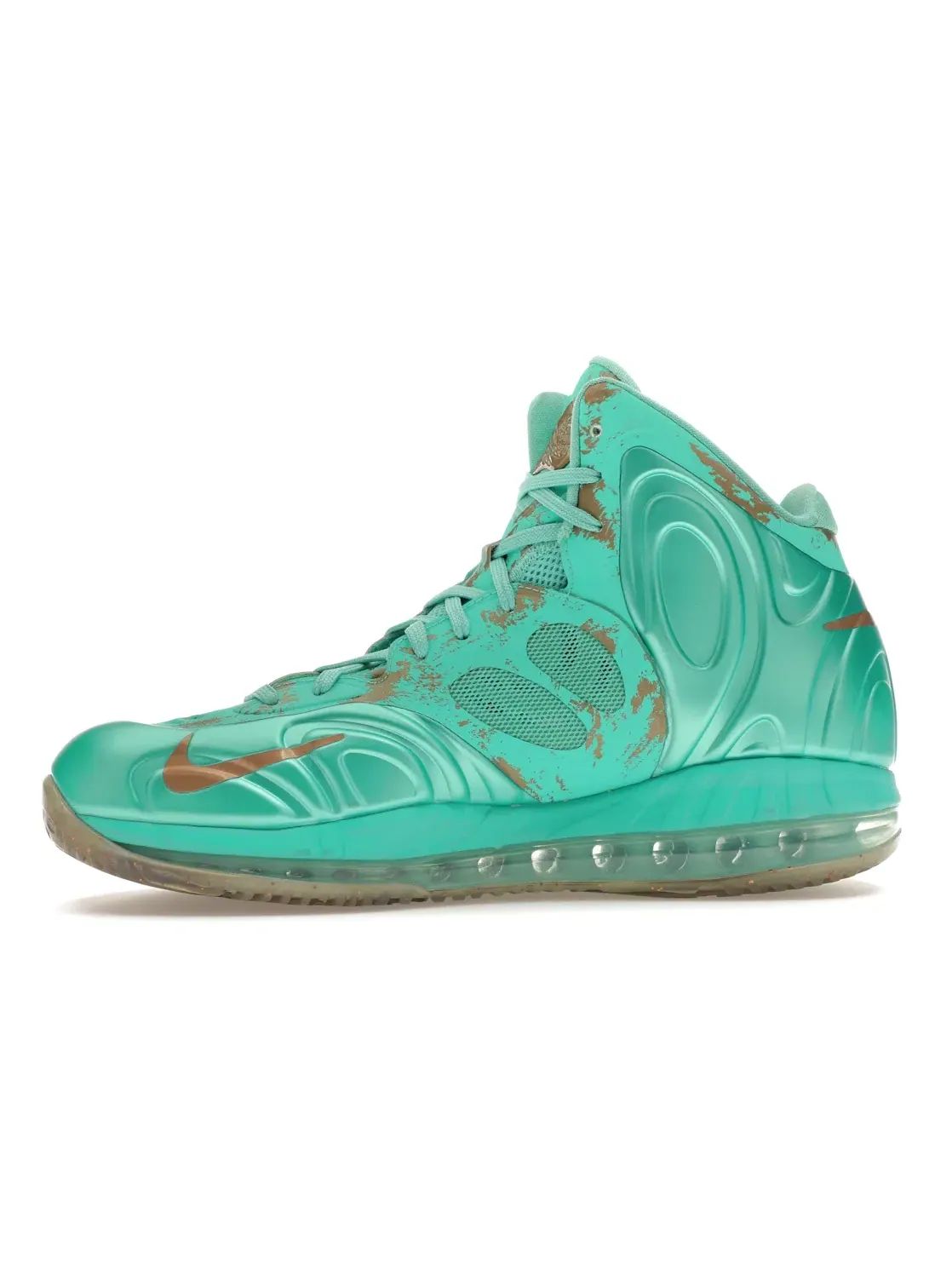 Мужские кроссовки Lifestyle Nike Hyperposite — изображение 3 из 4, золотистый