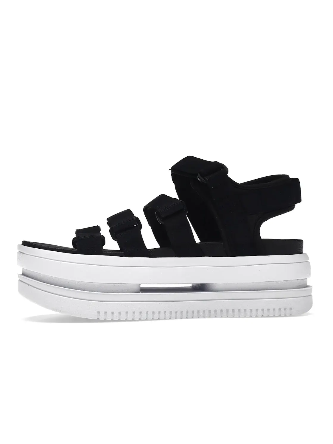 Женские сандалии-слайды Nike Iconic Classic Sandal Nike — изображение 3 из 4, черный/белый/белый