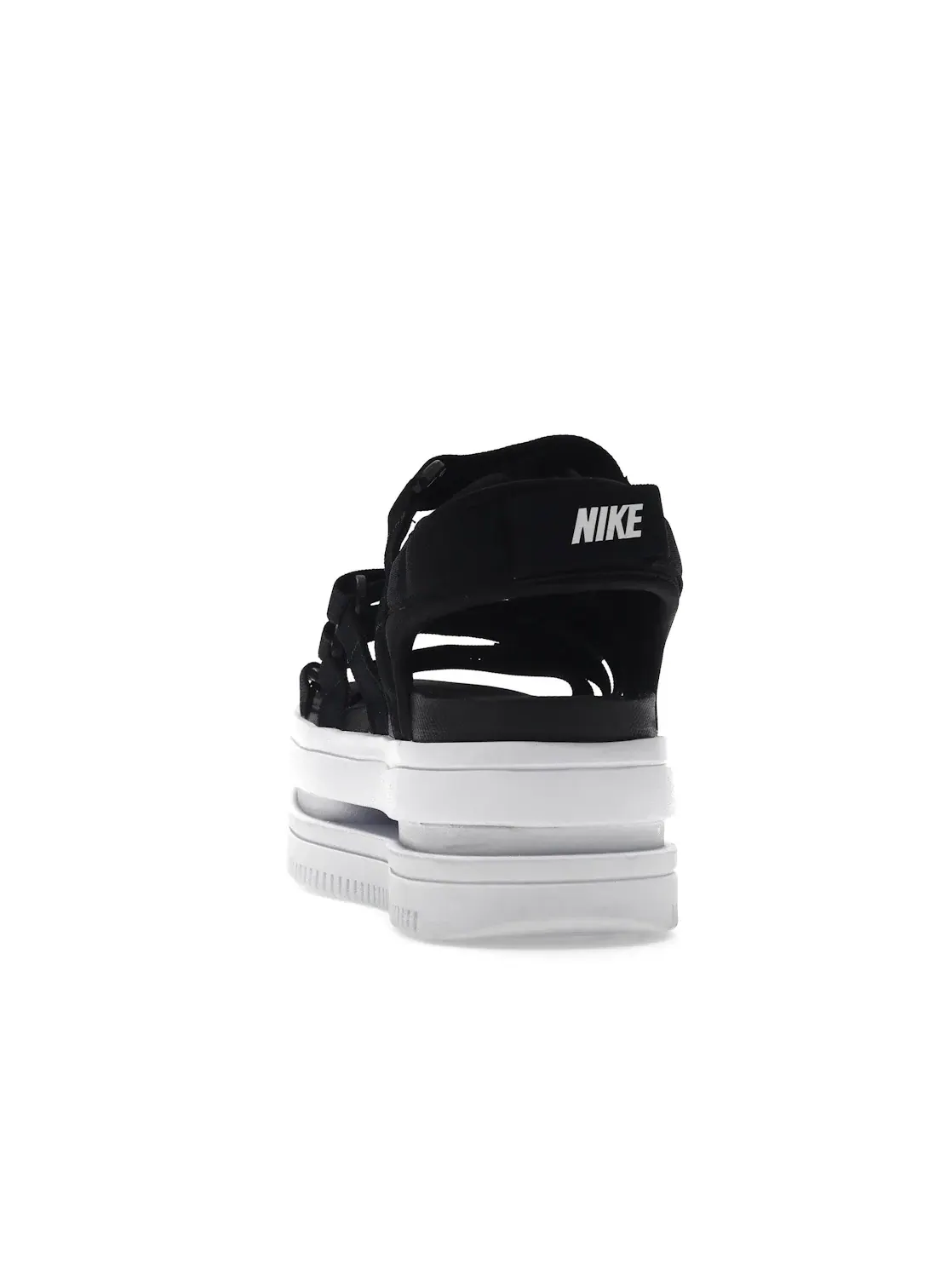 Женские сандалии-слайды Nike Iconic Classic Sandal Nike — изображение 4 из 4, черный/белый/белый