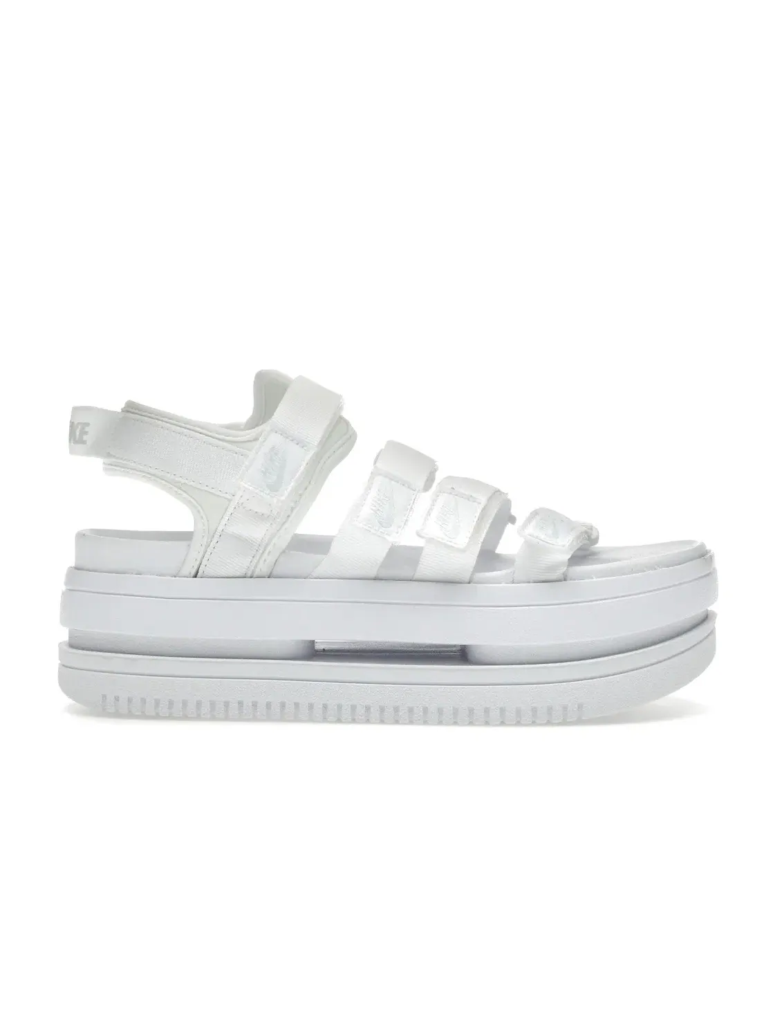 Женские сандалии с закрытым носком Nike Iconic Classic Sandal — изображение 1 из 4, белый/белый/белый