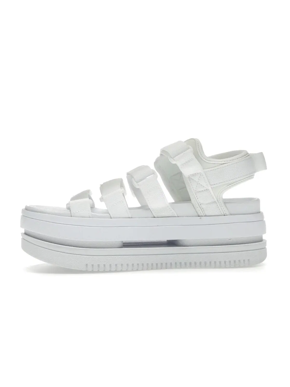 Женские сандалии с закрытым носком Nike Iconic Classic Sandal — изображение 3 из 4, белый/белый/белый