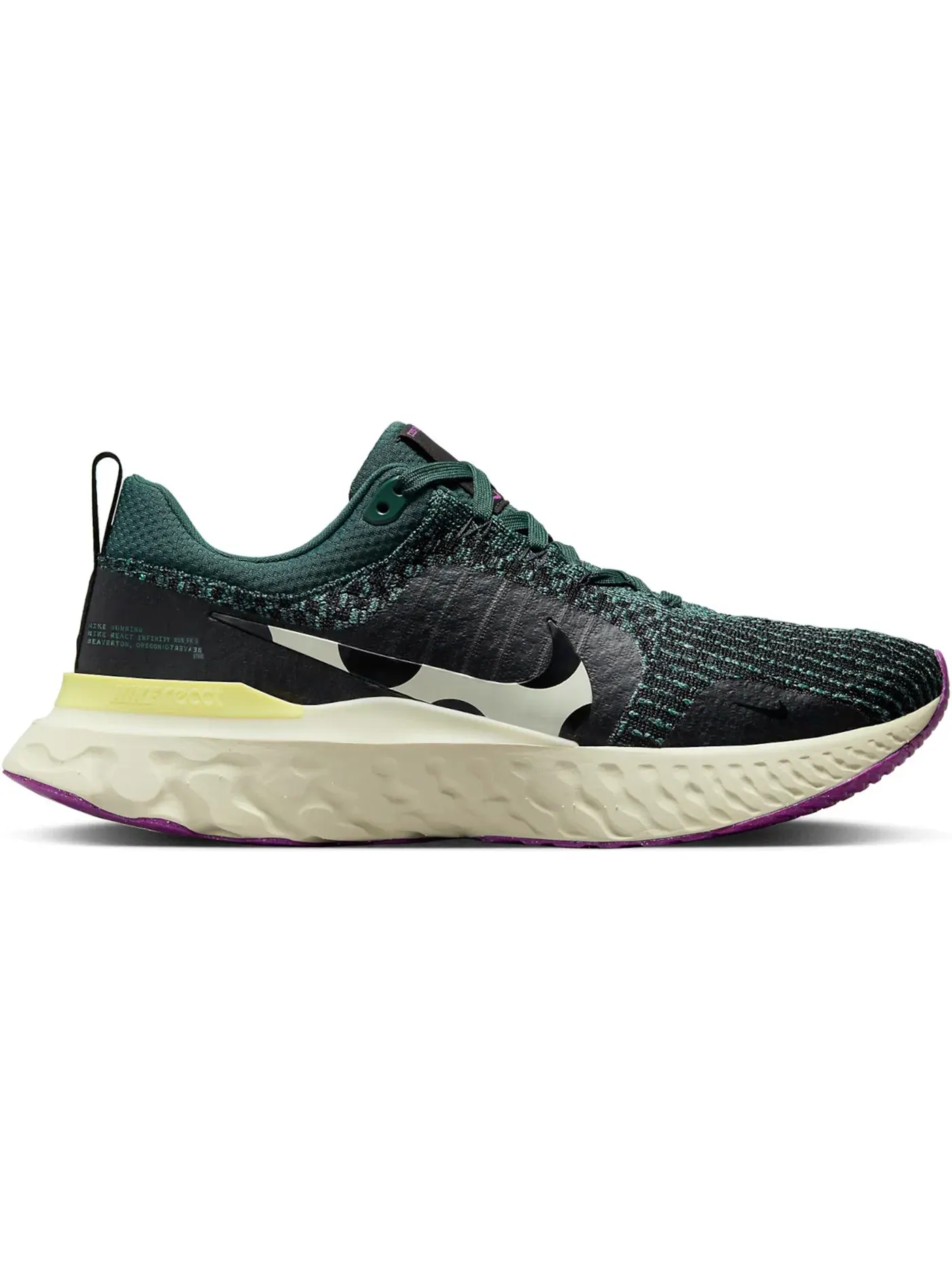 Мужские кроссовки Lifestyle Nike Infinity React 3 Nike — изображение 1 из 1, черный
