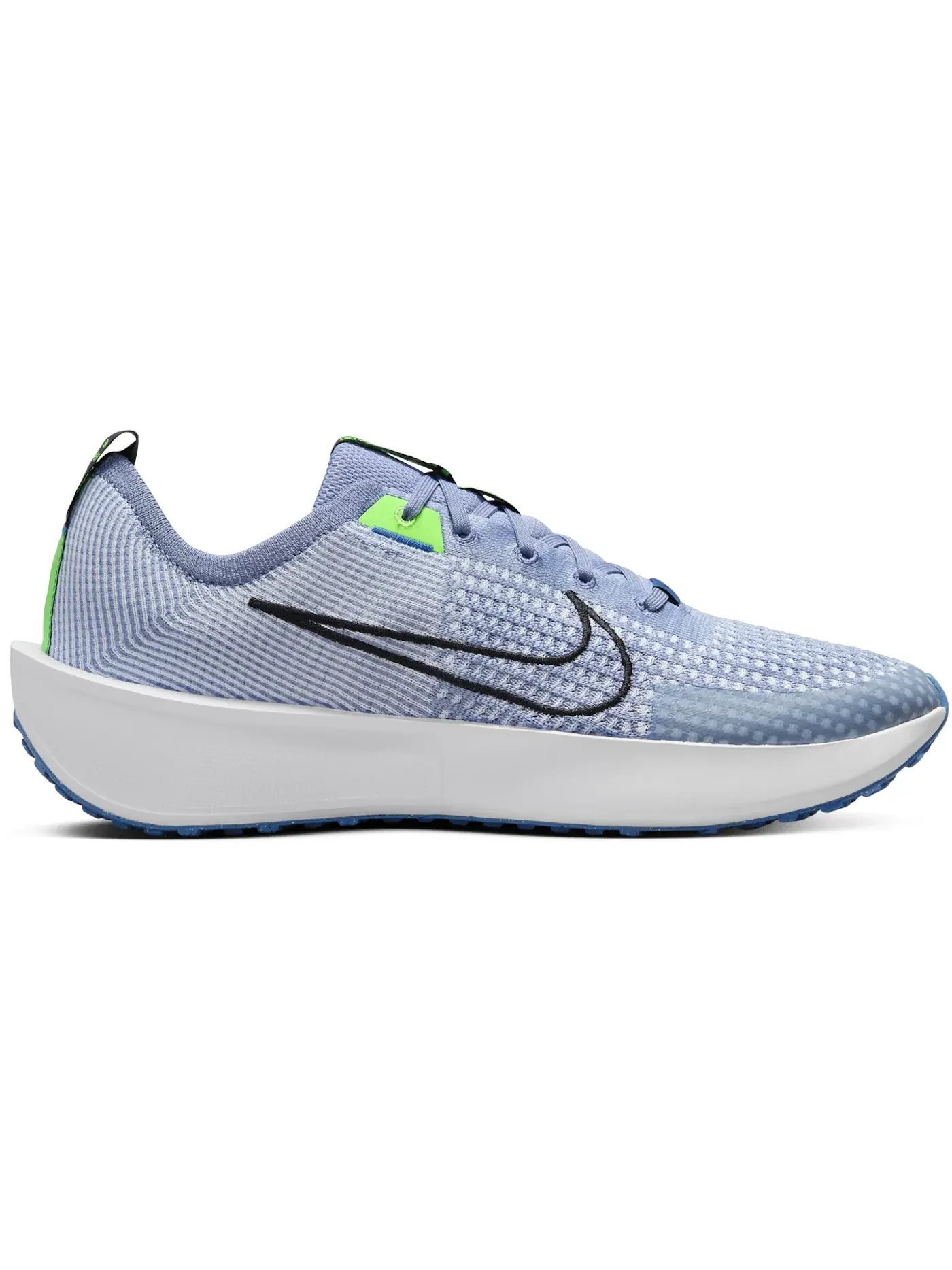 Мужские кроссовки Lifestyle с дизайном Nike Interact Run Nike — изображение 1 из 1, серый/синий/черный
