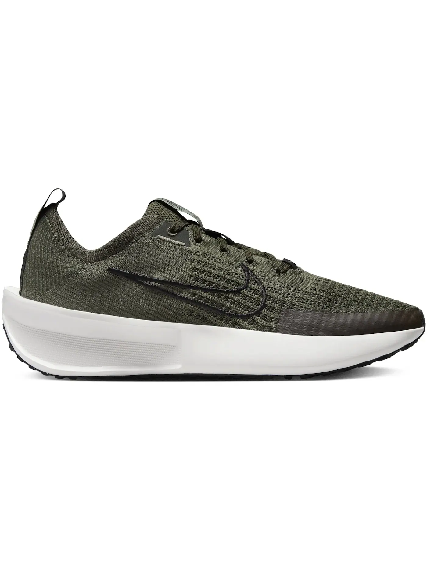 Женские кроссовки Lifestyle Nike Interact Run — изображение 1 из 1, хаки//белый/черный