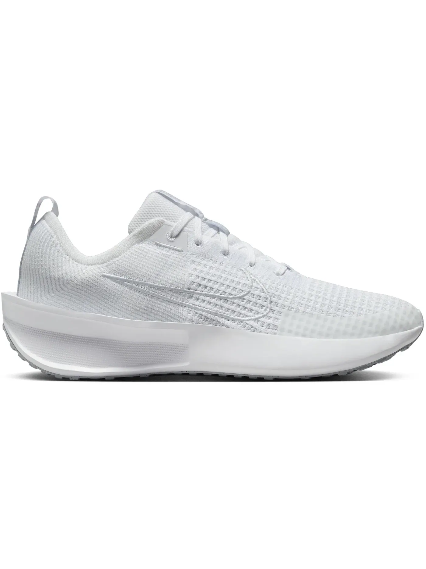 Мужские кроссовки с амортизацией Nike Interact Run Nike — изображение 1 из 1, белый/серый/платиновый