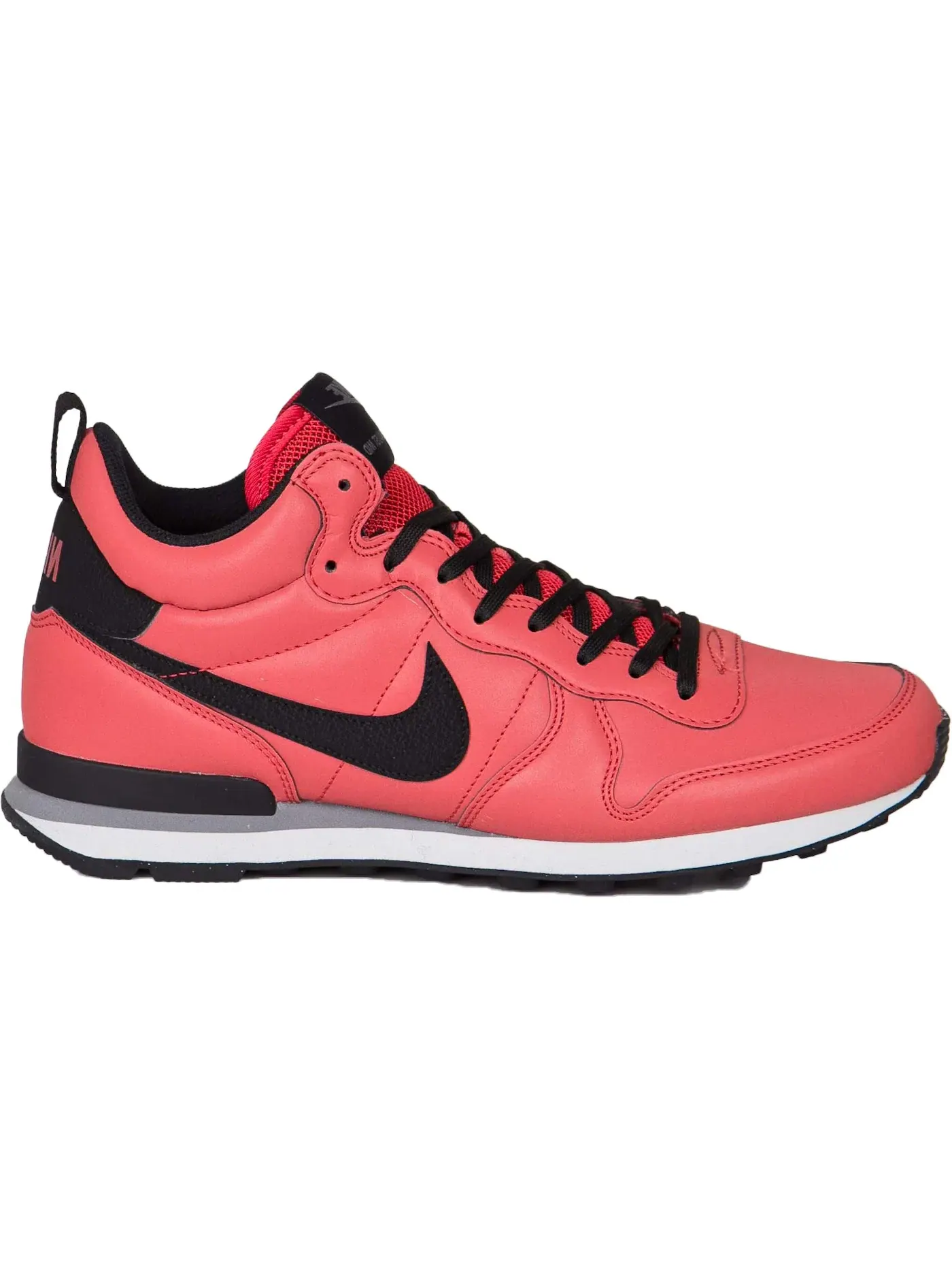 Мужские кроссовки Lifestyle Nike Internationalist Mid QS Nike — изображение 1 из 1, красный/черный