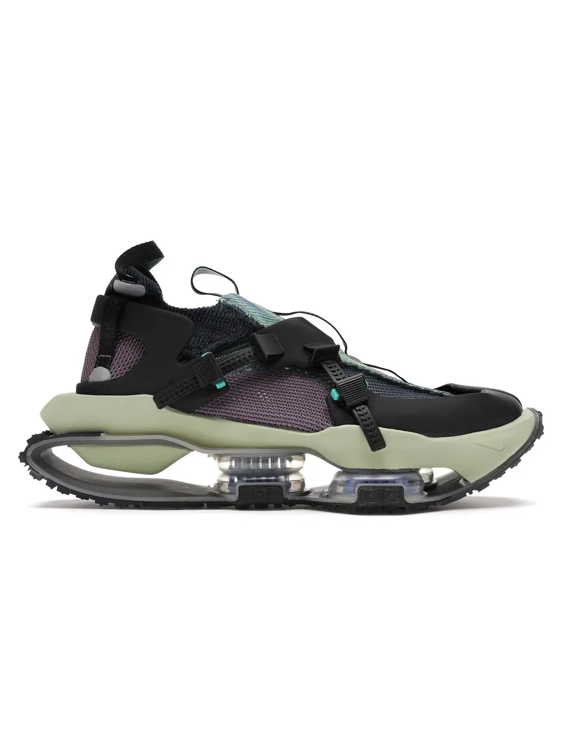 Мужские кроссовки Lifestyle с принтом Nike ISPA Road Warrior — изображение 1 из 4, черный/прозрачный