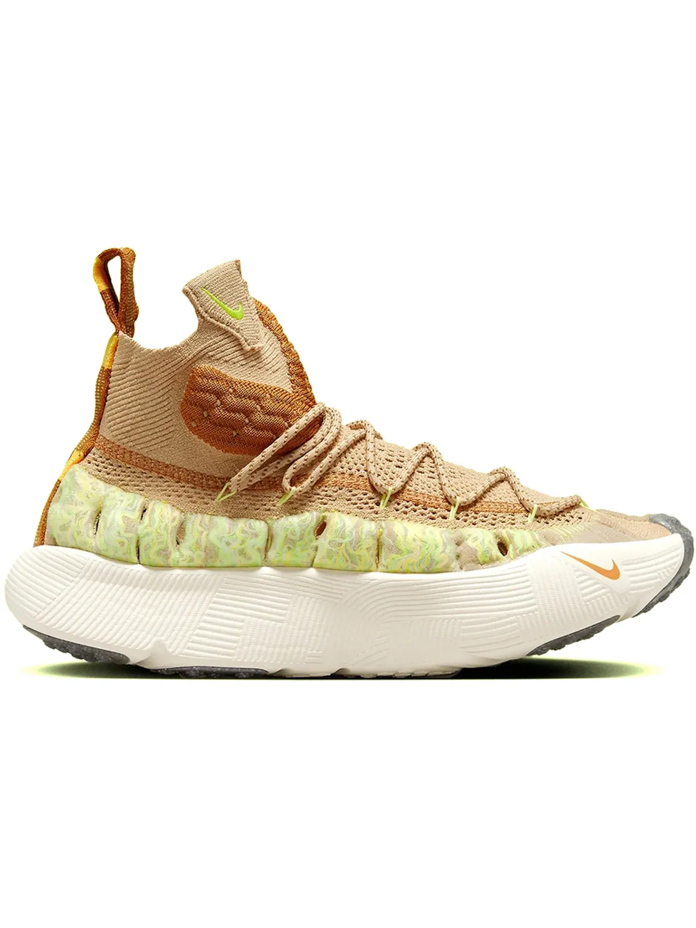 Мужские кроссовки Lifestyle Nike ISPA Sense Flyknit, Sesame Desert Ochre — изображение 1 из 3