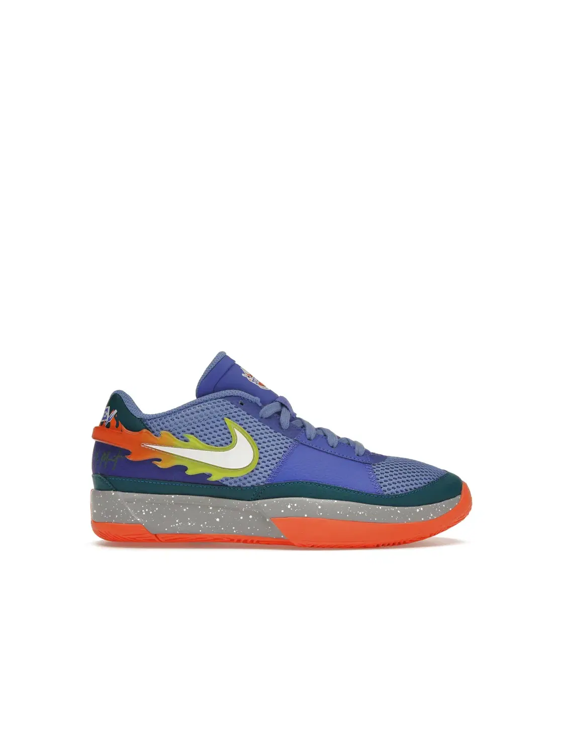 Детские кроссовки для баскетбола Nike Ja 1 — изображение 1 из 4, синий/белый//оранжевый